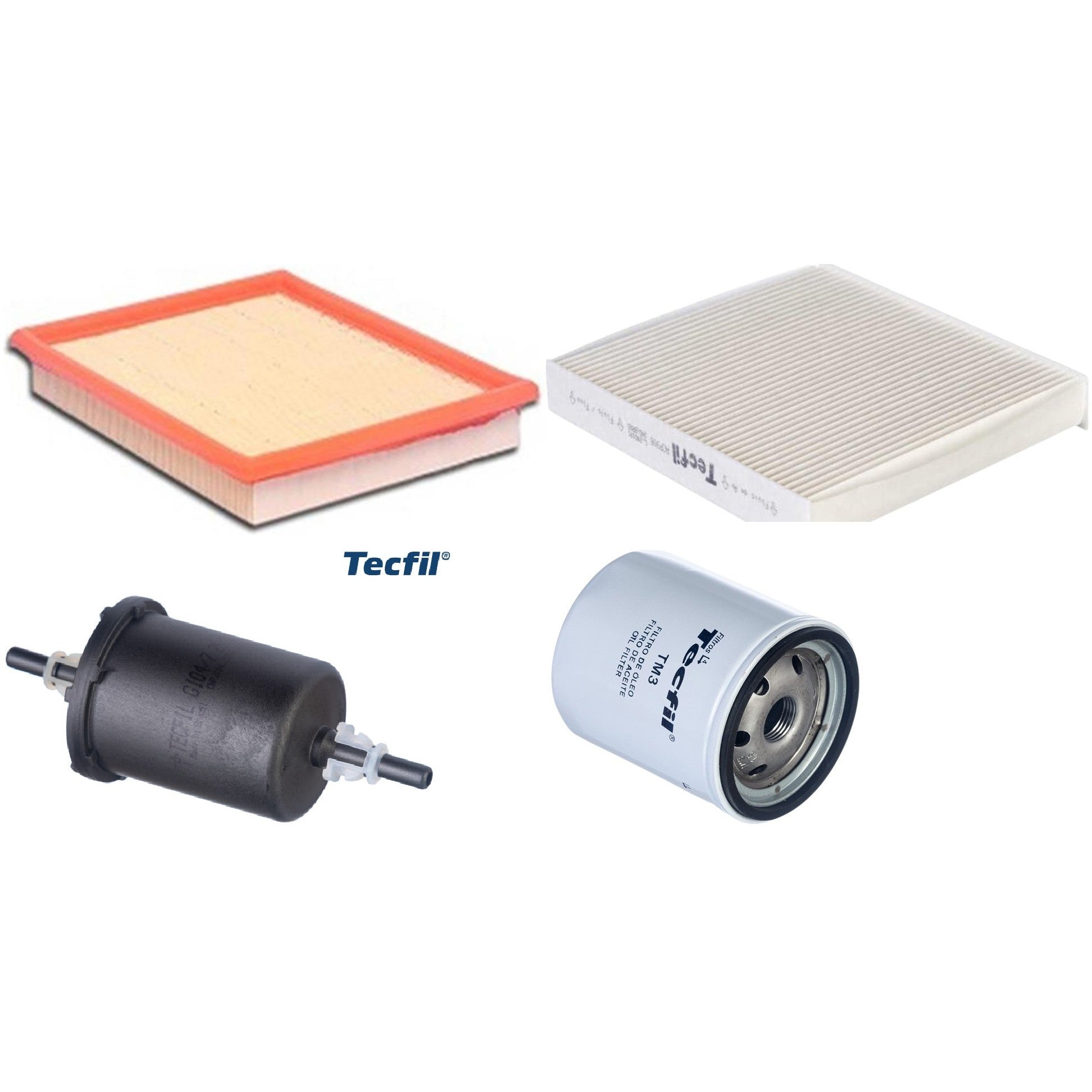 Kit Filtros de Ar do Motor, Óleom Cabine e Combustível - (1)