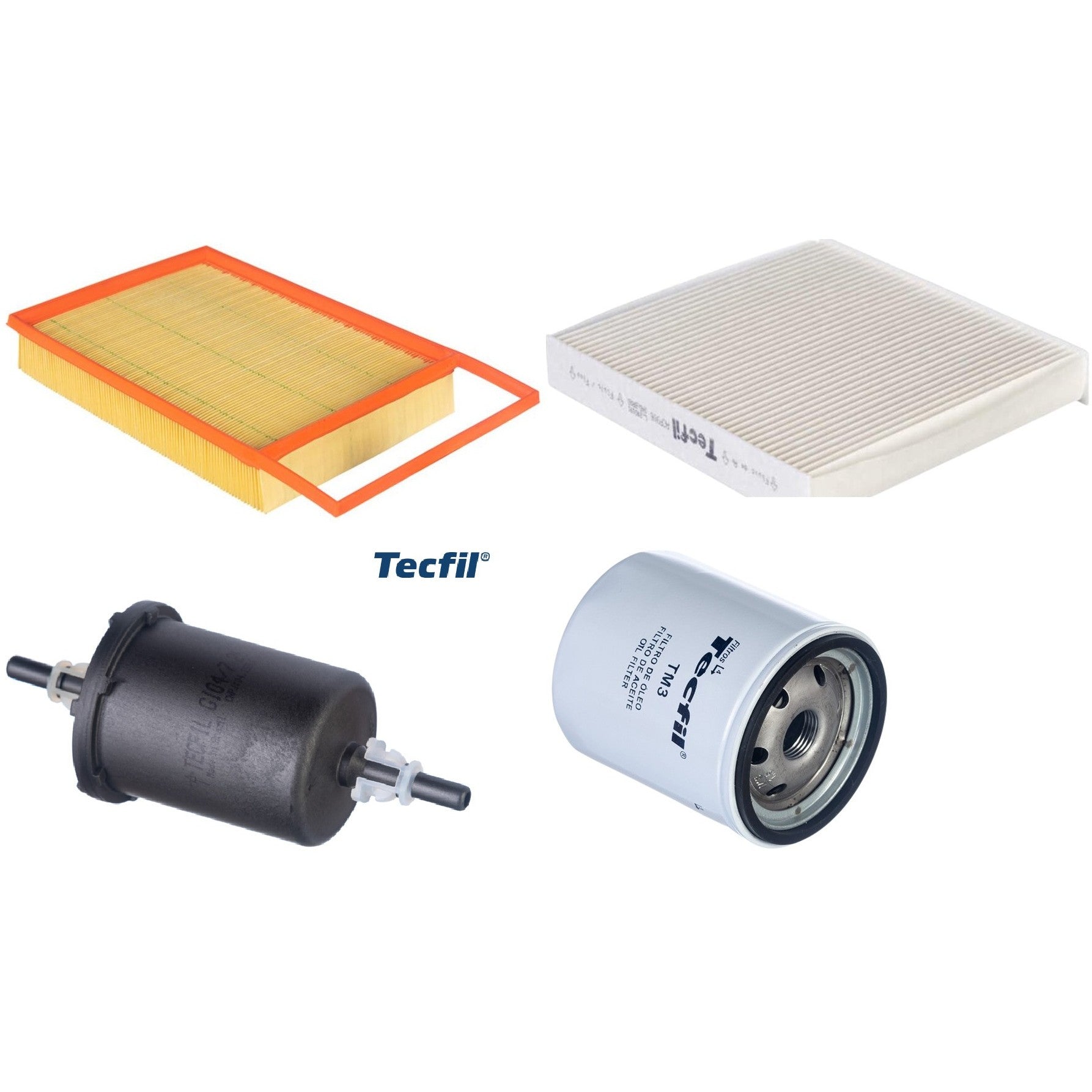 Kit Filtros de Ar do Motor, Óleom Cabine e Combustível - (1)