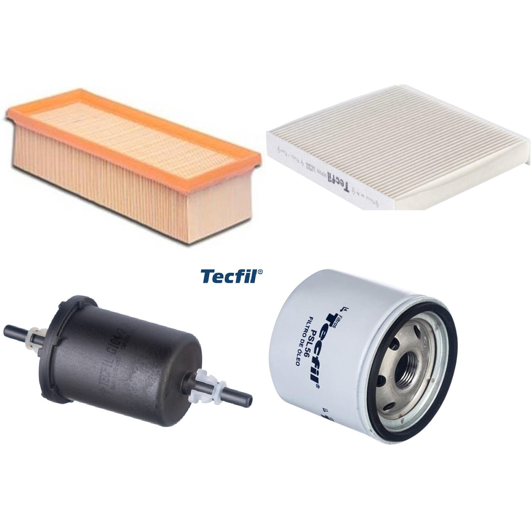 Kit Filtros de Ar do Motor, Óleom Cabine e Combustível - (1)