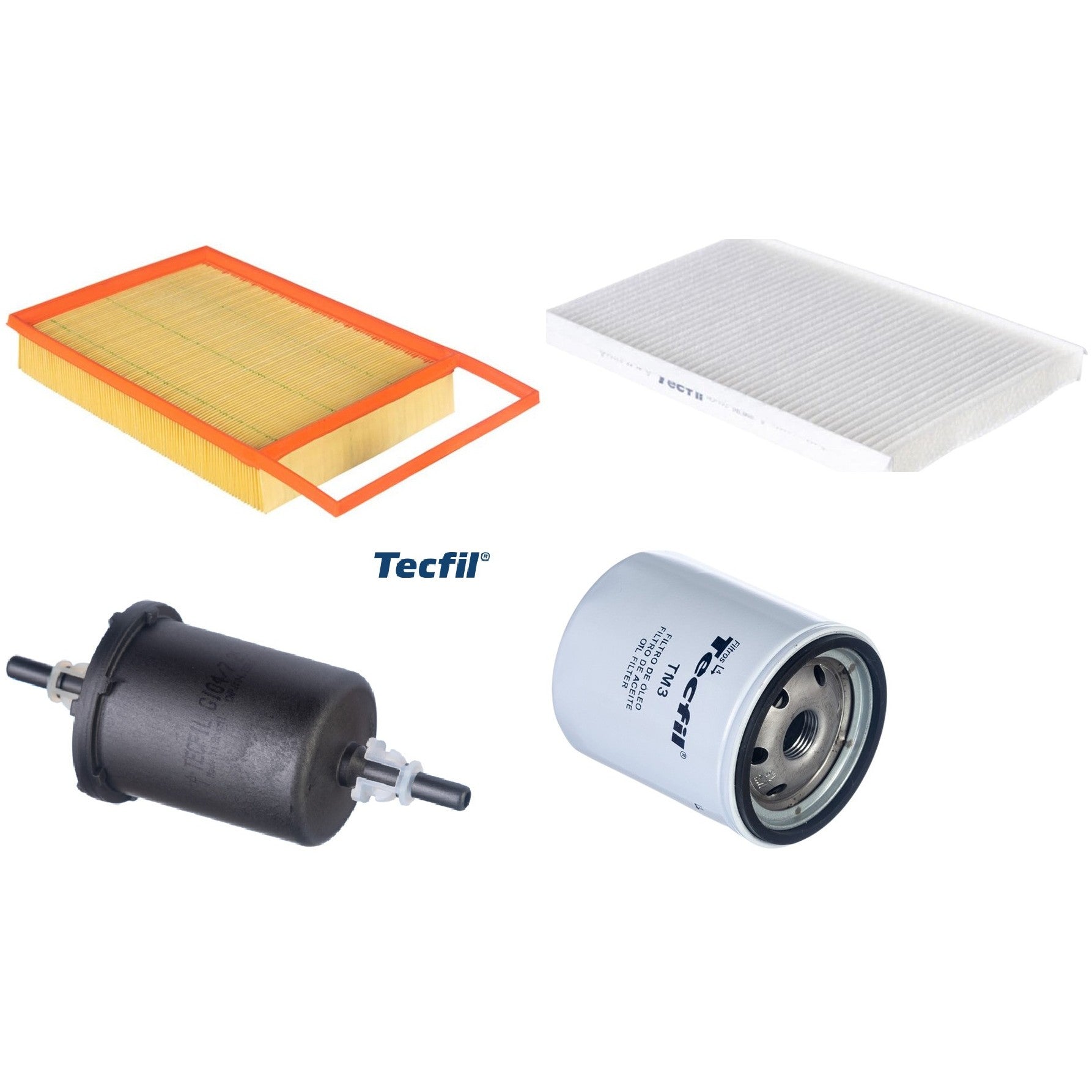 Kit Filtros de Ar do Motor, Óleom Cabine e Combustível - (1)