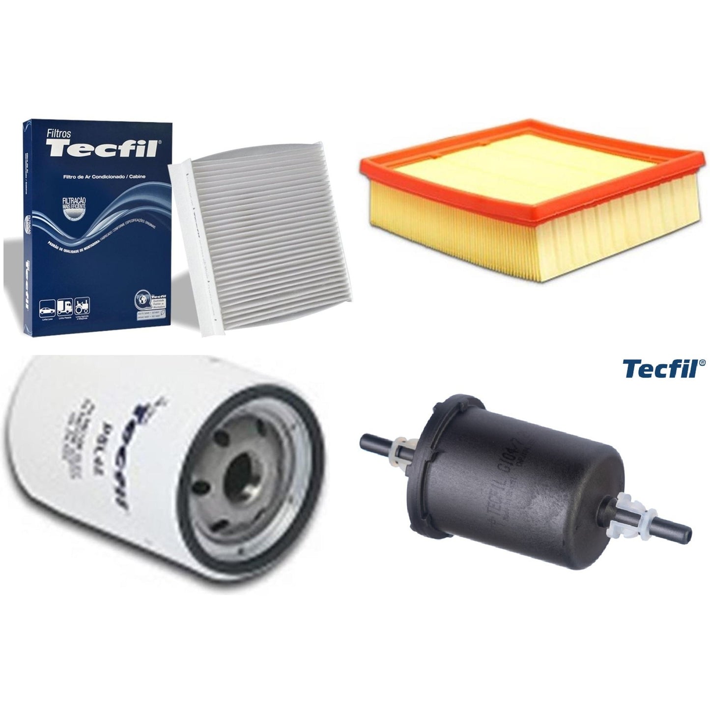 Kit Filtros de Ar do Motor, Óleom Cabine e Combustível - (1)