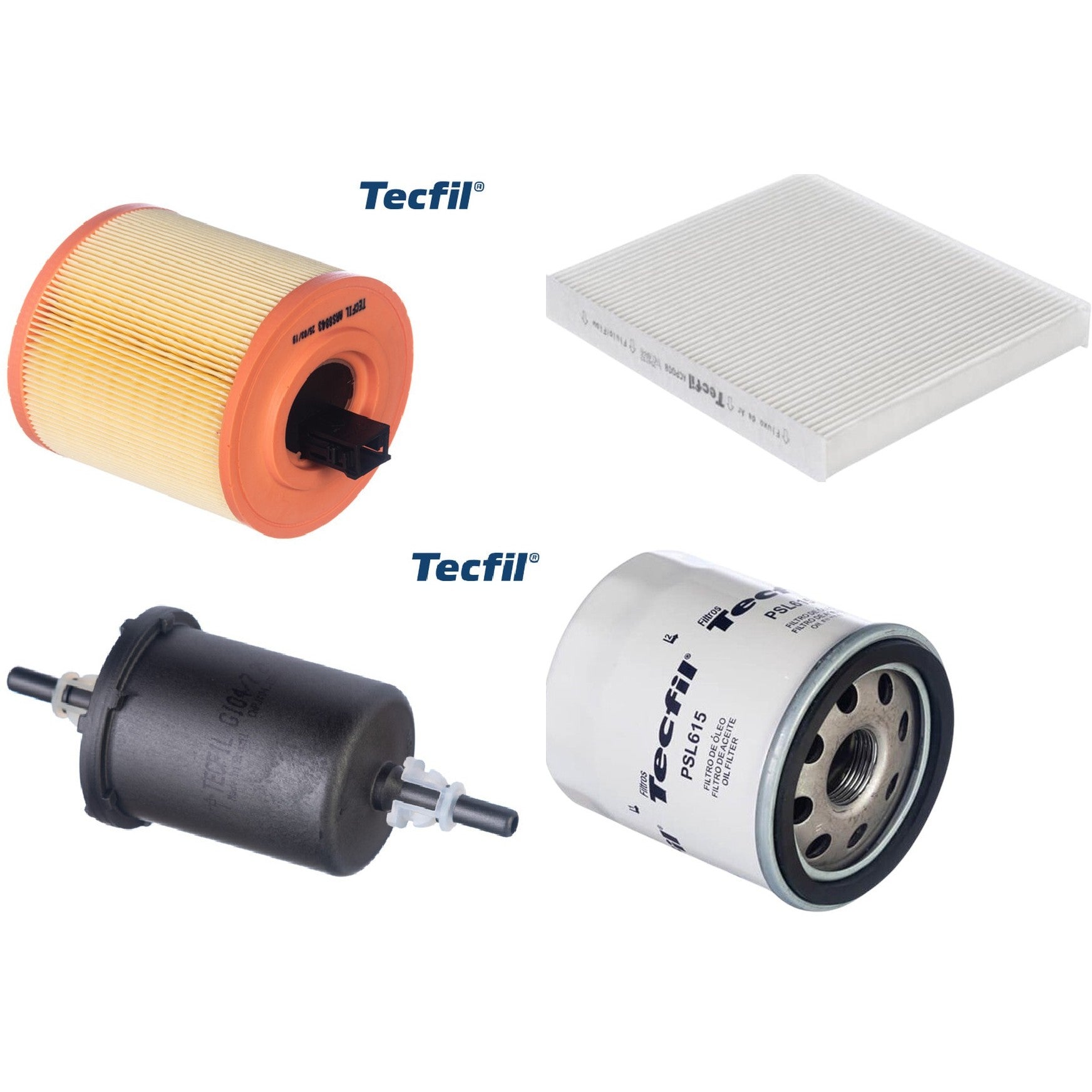 Kit Filtros de Ar do Motor, Óleom Cabine e Combustível - (1)
