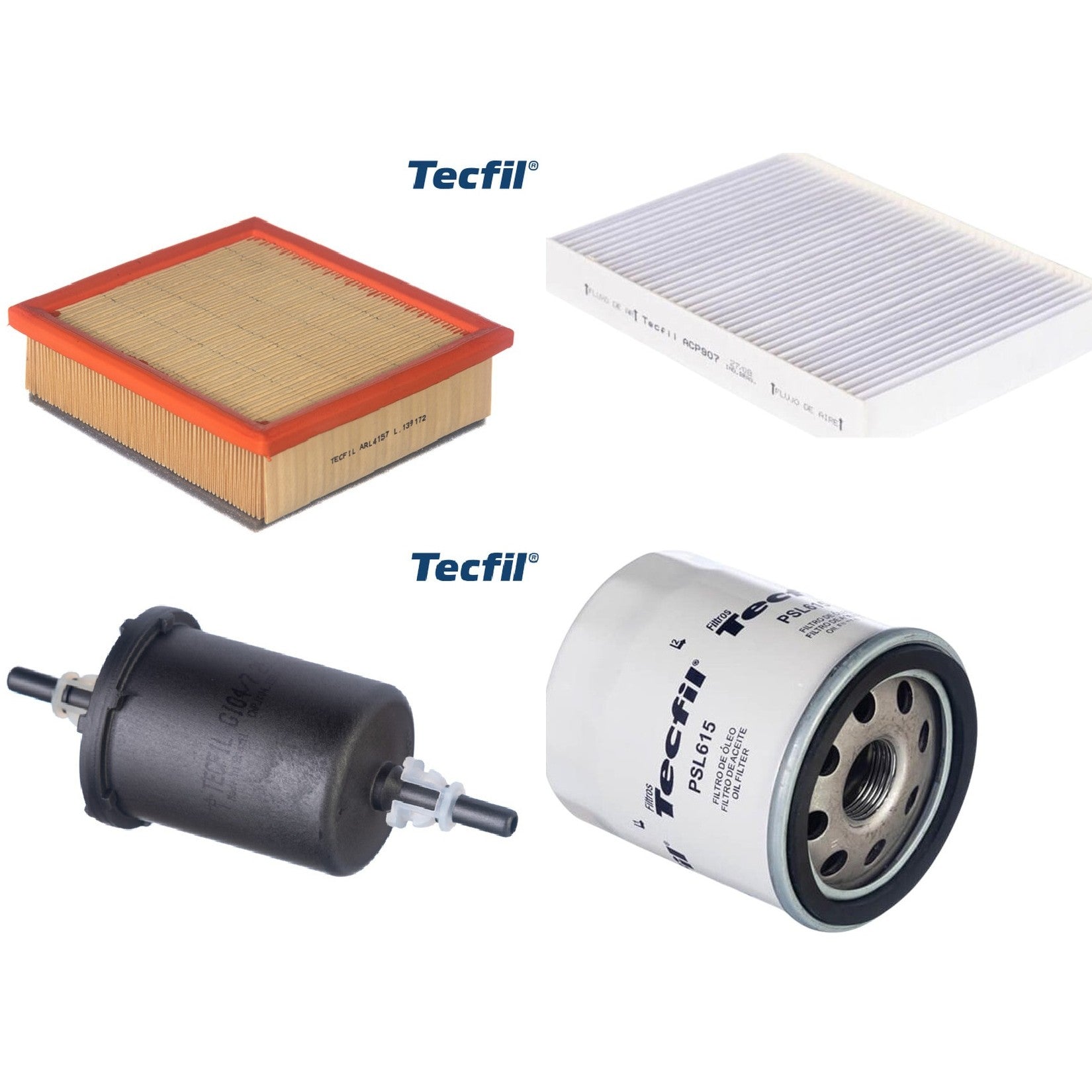 Kit Filtros de Ar do Motor, Óleom Cabine e Combustível - (1)