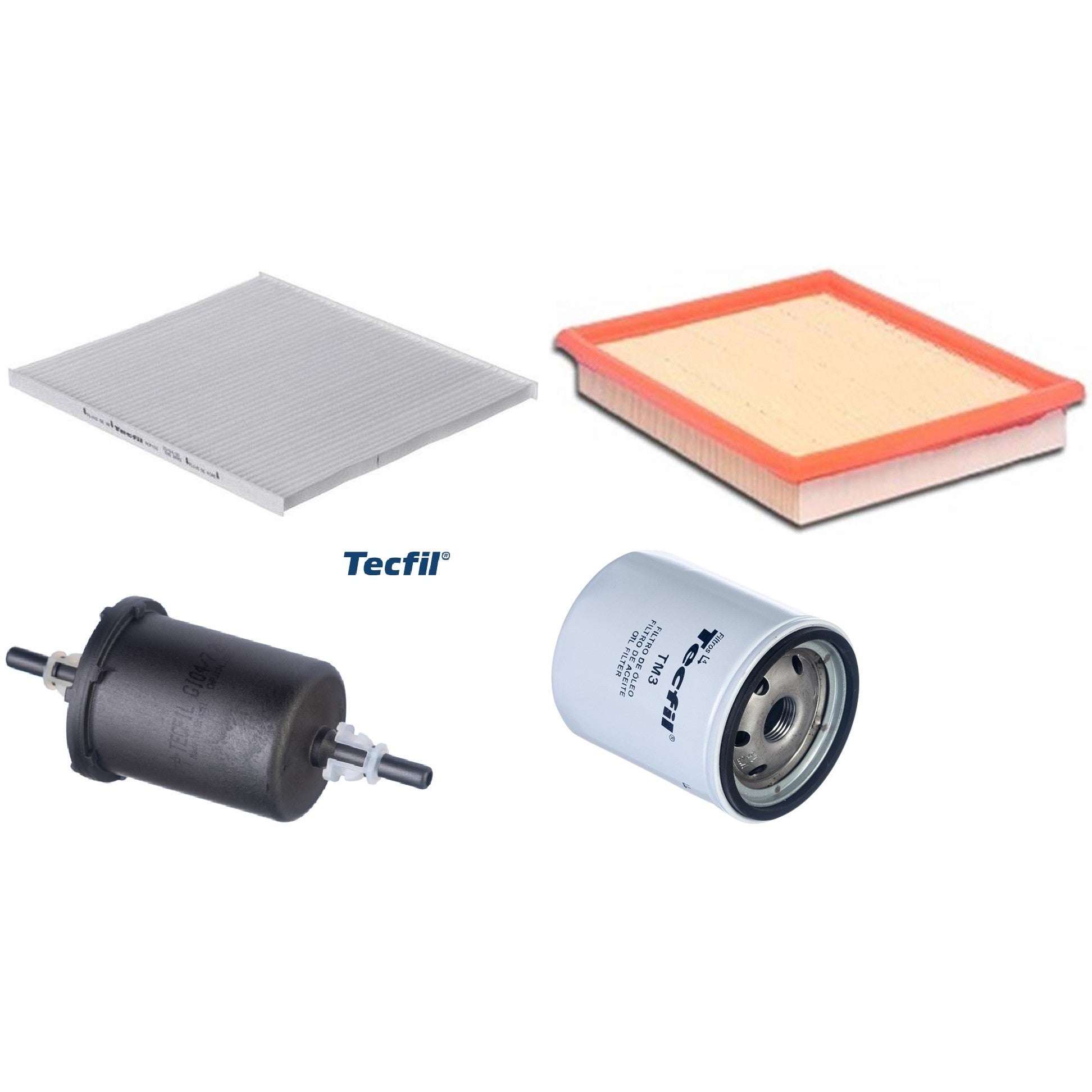 Kit Filtros de Ar do Motor, Óleom Cabine e Combustível - (1)