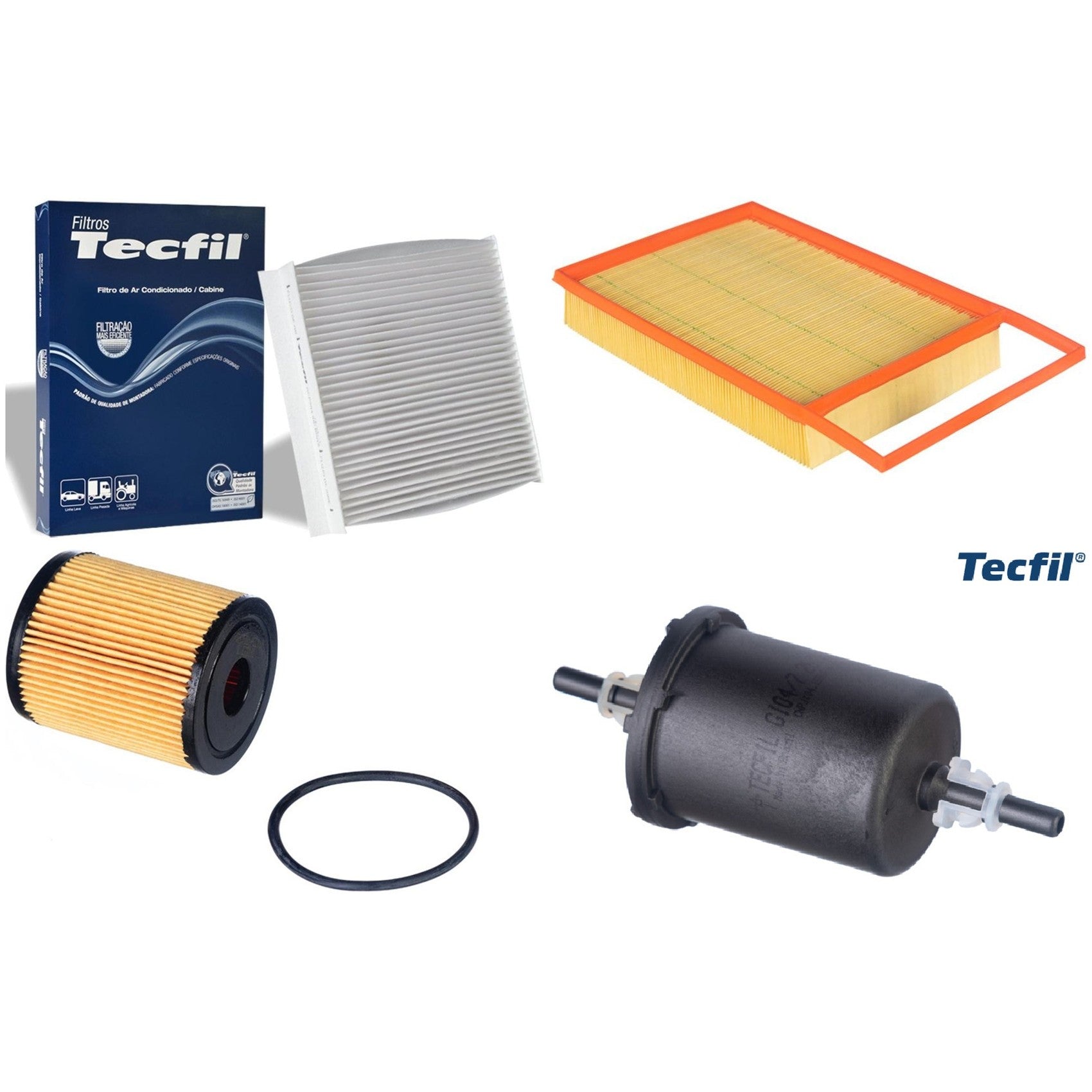 Kit Filtros de Ar do Motor, Óleom Cabine e Combustível - (1)