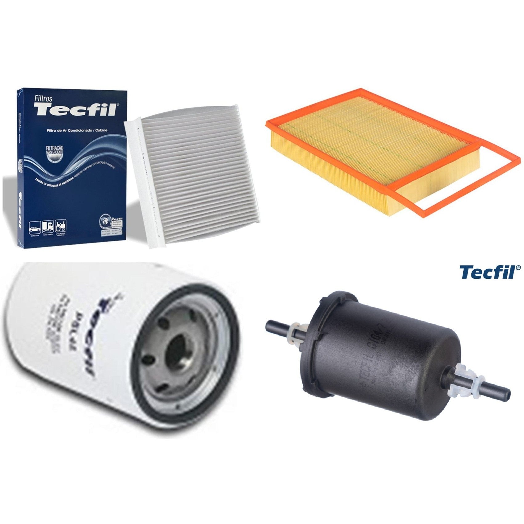 Kit Filtros de Ar do Motor, Óleom Cabine e Combustível - (1)
