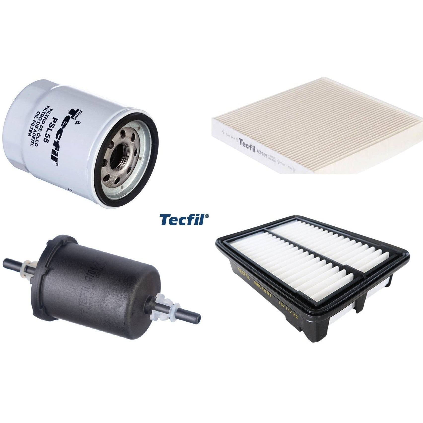 Kit Filtros de Ar do Motor, Óleom Cabine e Combustível - (1)