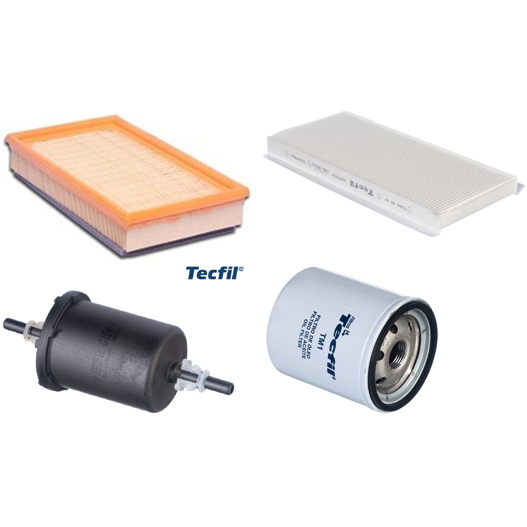 Kit Filtros de Ar do Motor, Óleom Cabine e Combustível - (1)