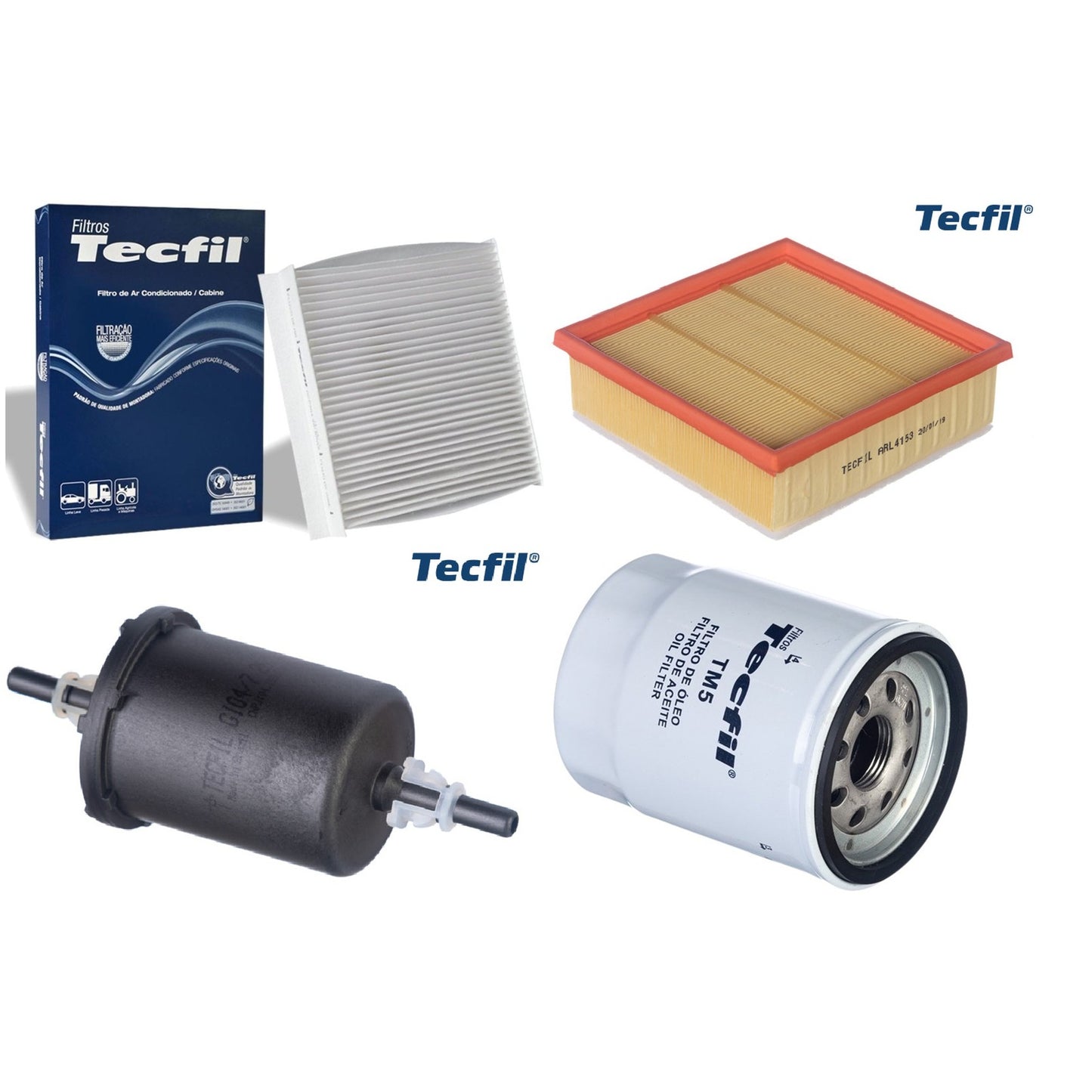 Kit Filtros de Ar do Motor, Óleom Cabine e Combustível - (1)