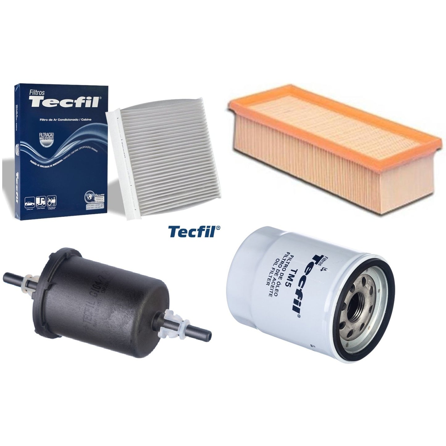 Kit Filtros de Ar do Motor, Óleom Cabine e Combustível - (1)