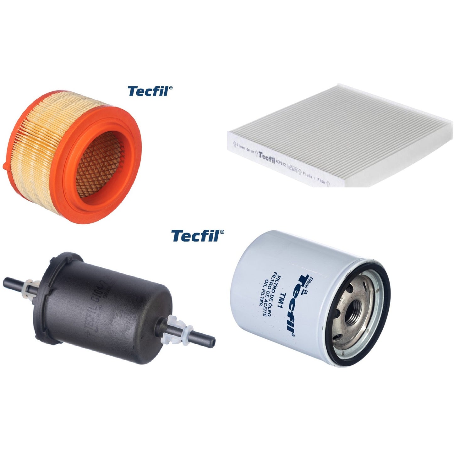 Kit Filtros de Ar do Motor, Óleom Cabine e Combustível - (1)