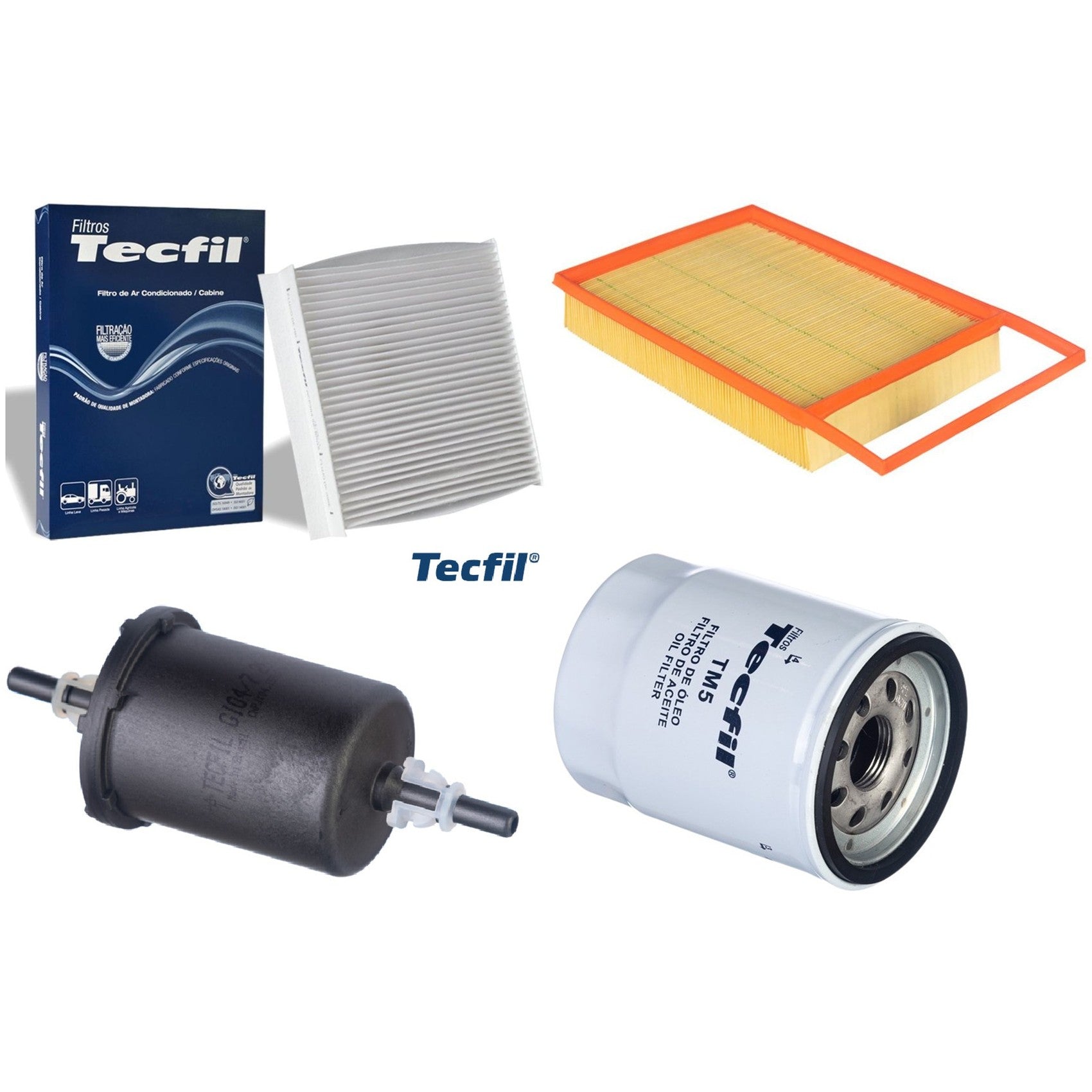 Kit Filtros de Ar do Motor, Óleom Cabine e Combustível - (1)