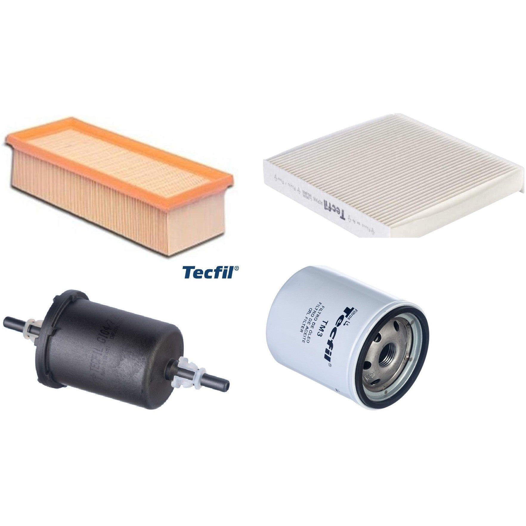 Kit Filtros de Ar do Motor, Óleom Cabine e Combustível - (1)