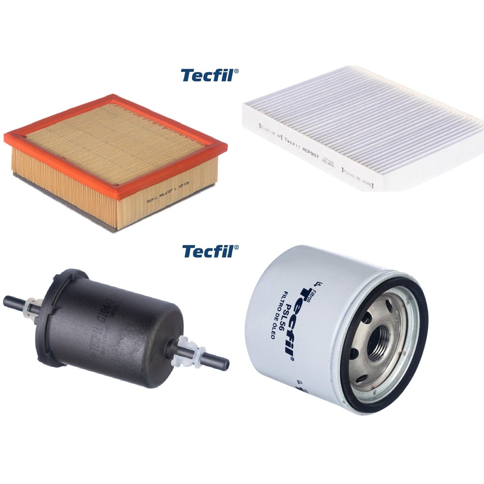 Kit Filtros de Ar do Motor, Óleom Cabine e Combustível - (1)