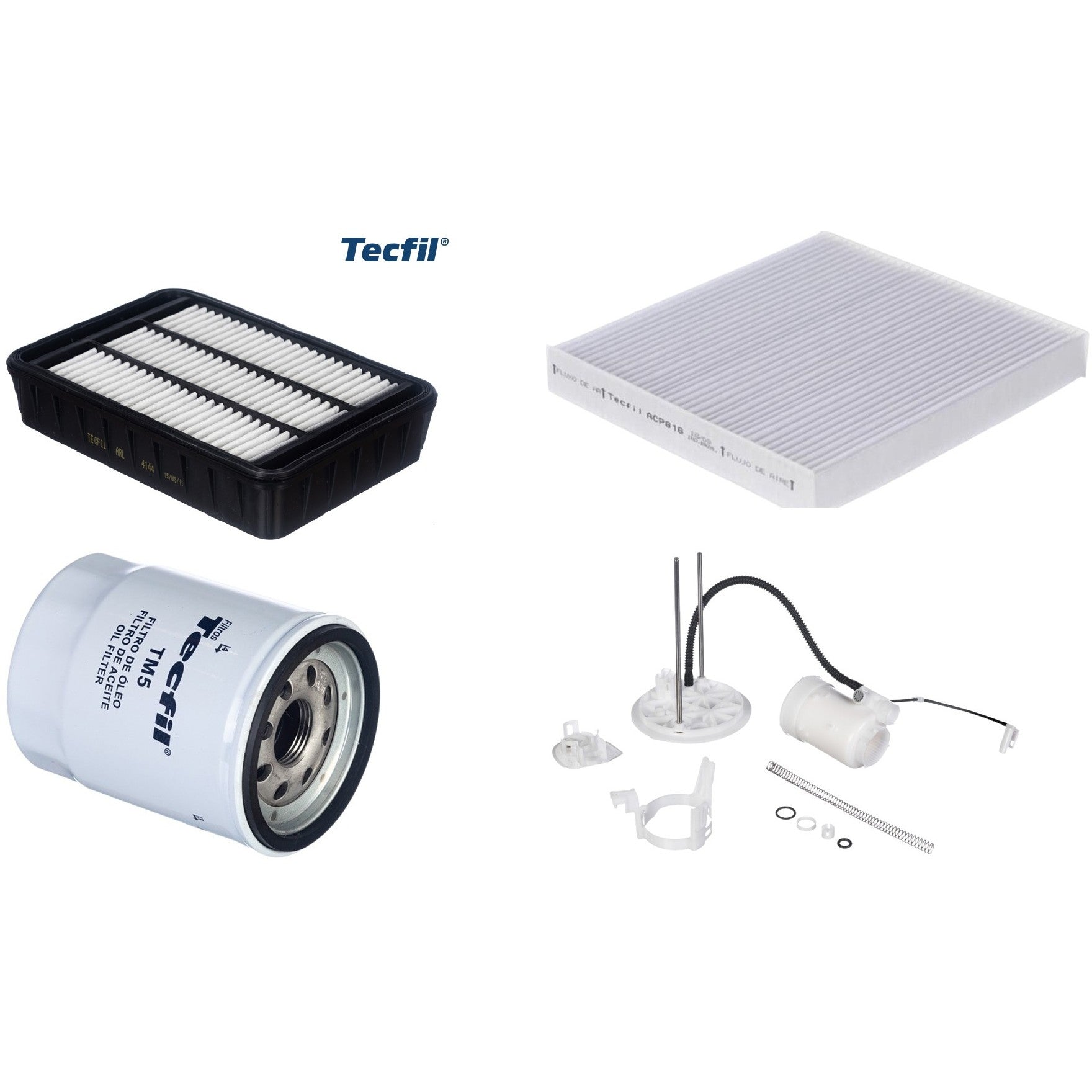 Kit Filtros de Ar do Motor, Óleom Cabine e Combustível - (1)