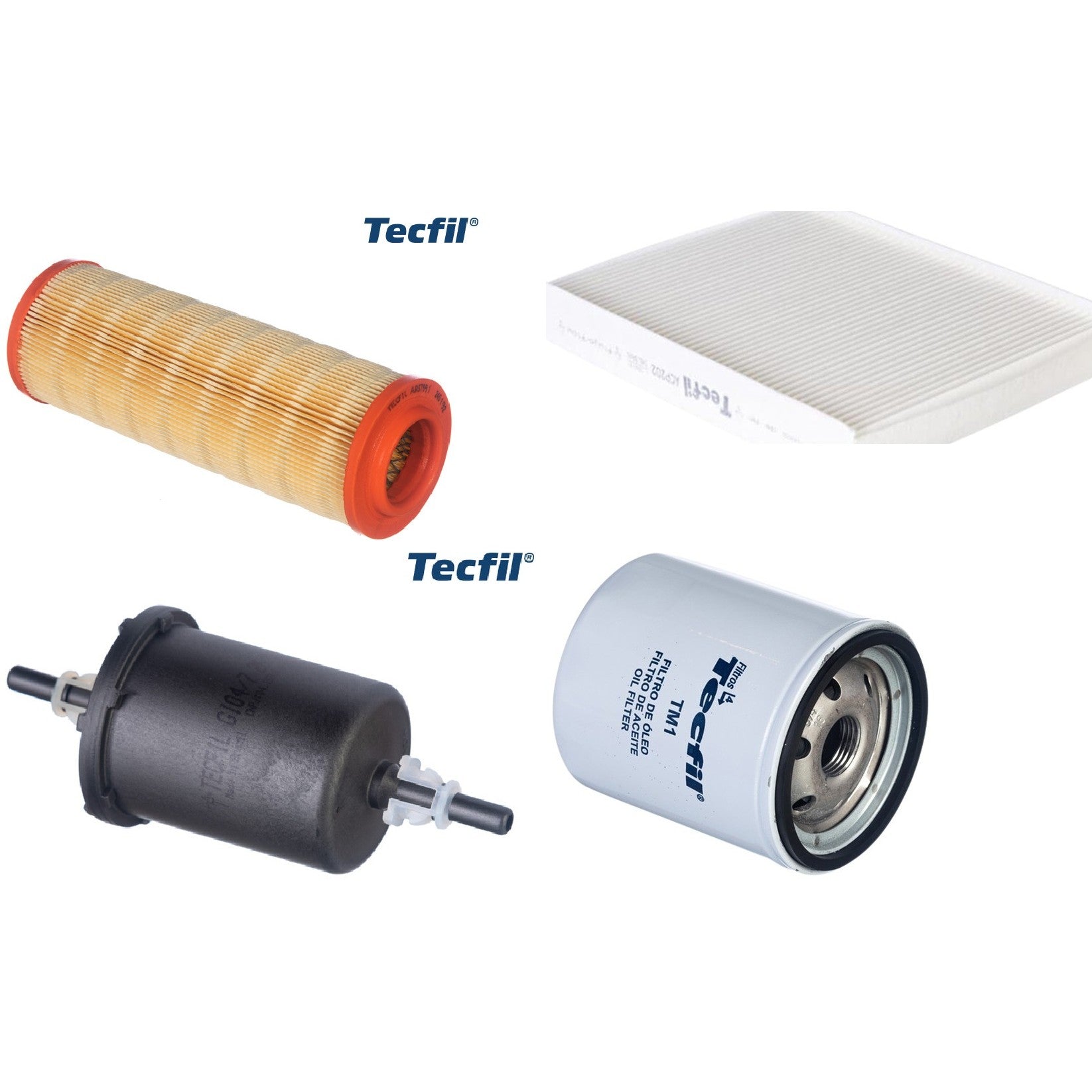 Kit Filtros de Ar do Motor, Óleom Cabine e Combustível - (1)