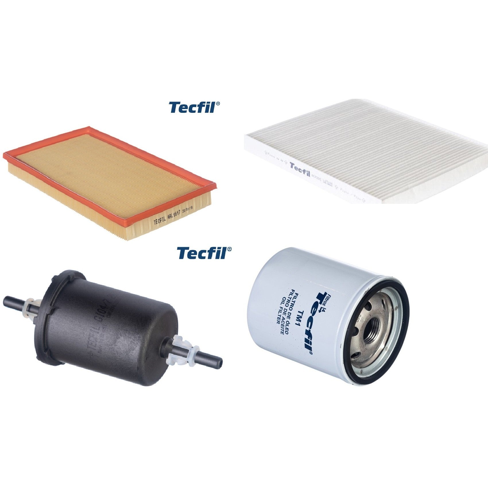 Kit Filtros de Ar do Motor, Óleom Cabine e Combustível - (1)