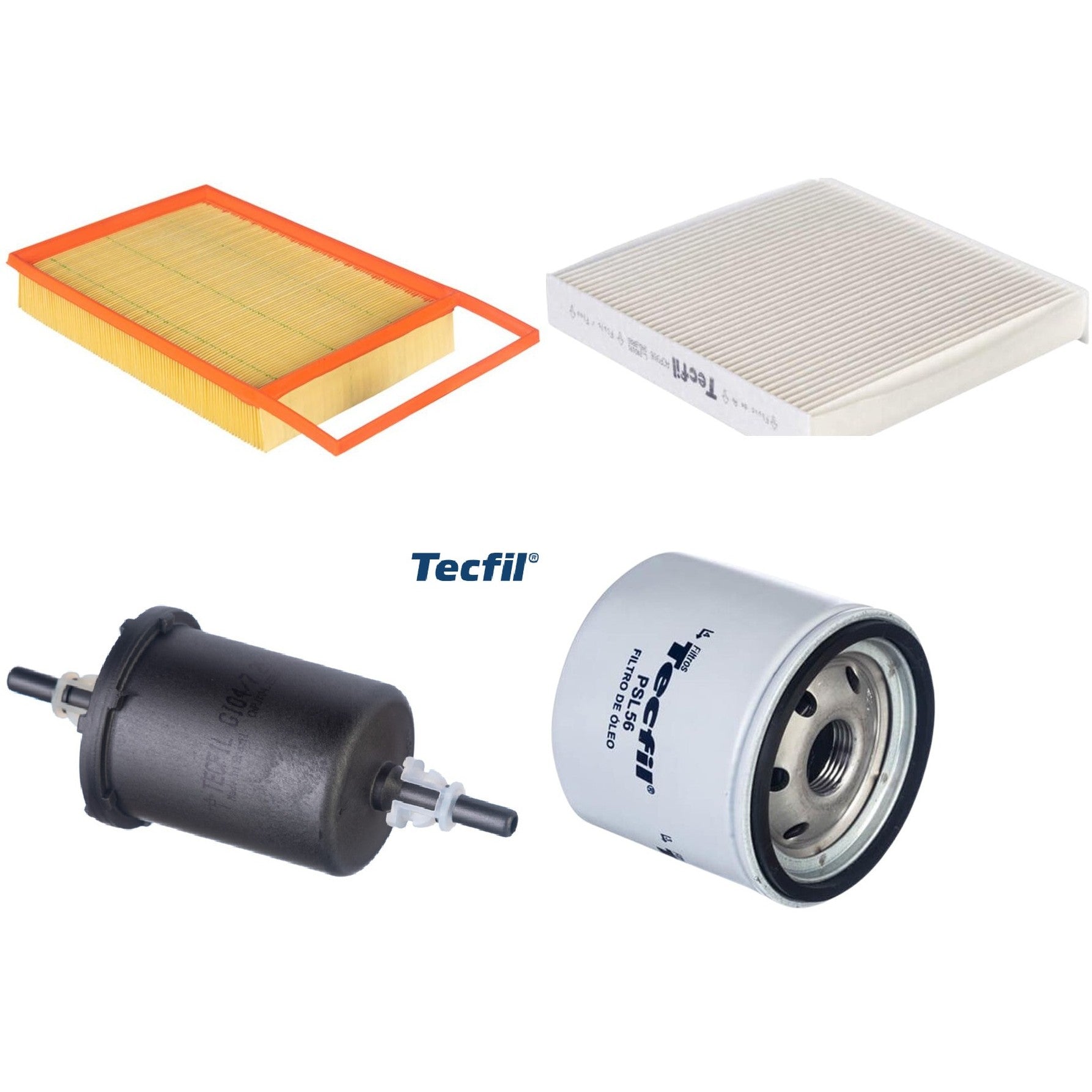 Kit Filtros de Ar do Motor, Óleom Cabine e Combustível - (1)