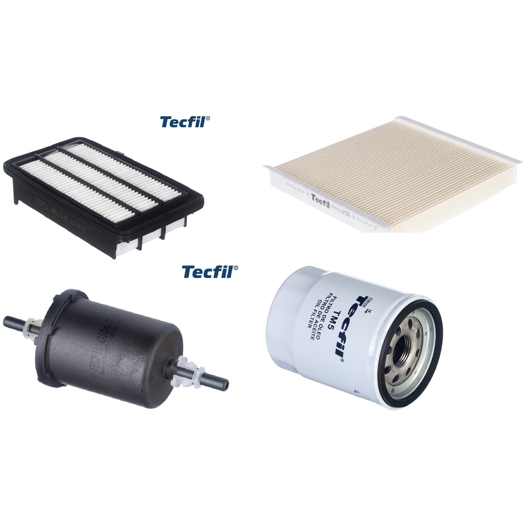 Kit Filtros de Ar do Motor, Óleom Cabine e Combustível - (1)