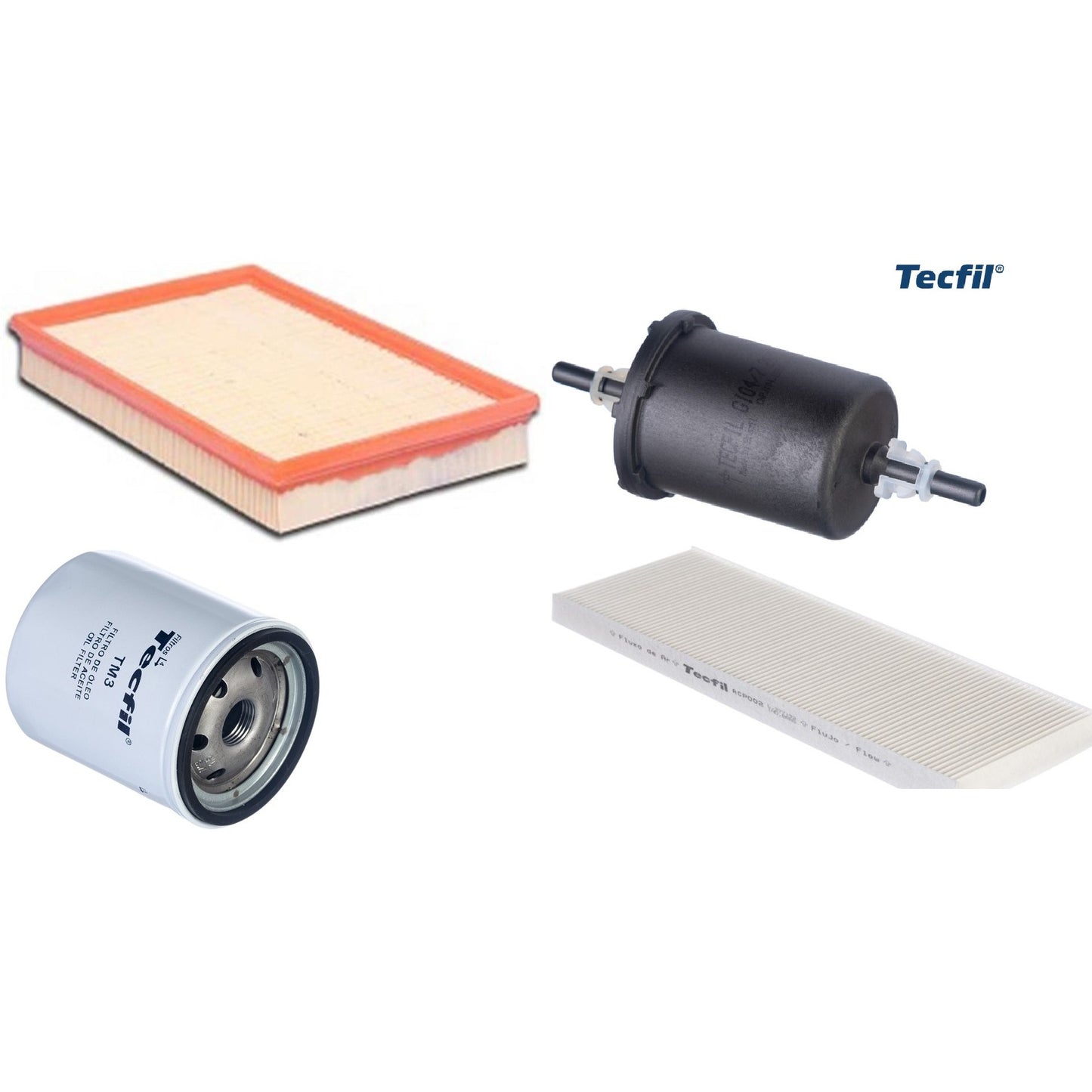 Kit Filtros de Ar do Motor, Óleom Cabine e Combustível - (1)