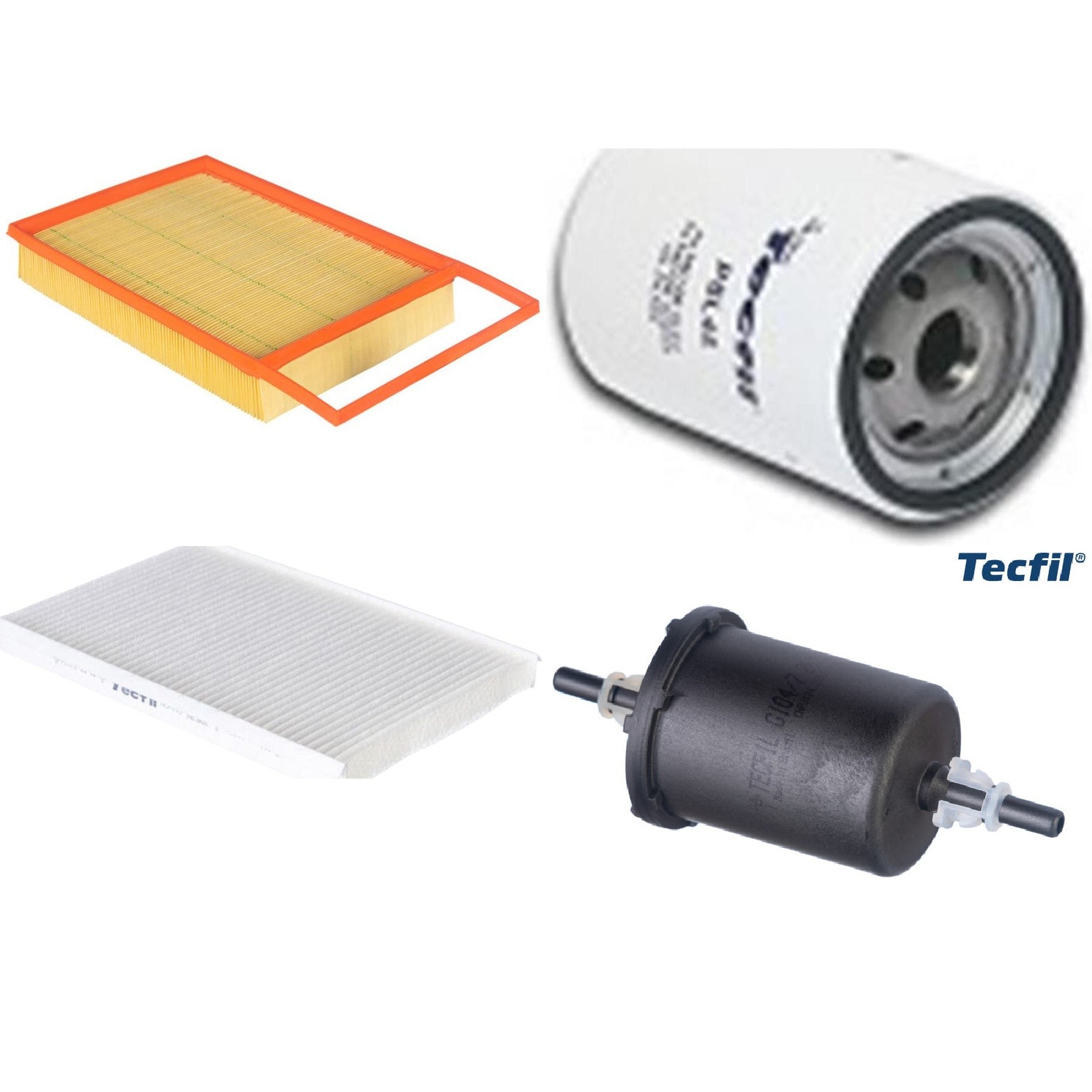 Kit Filtros de Ar do Motor, Óleom Cabine e Combustível - (1)