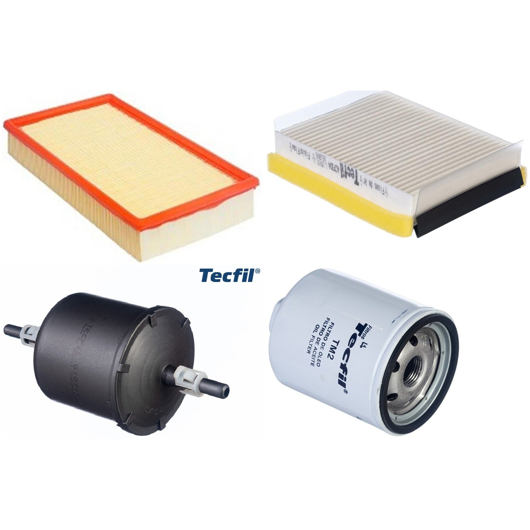 Kit Filtros de Ar do Motor, Óleom Cabine e Combustível - (1)