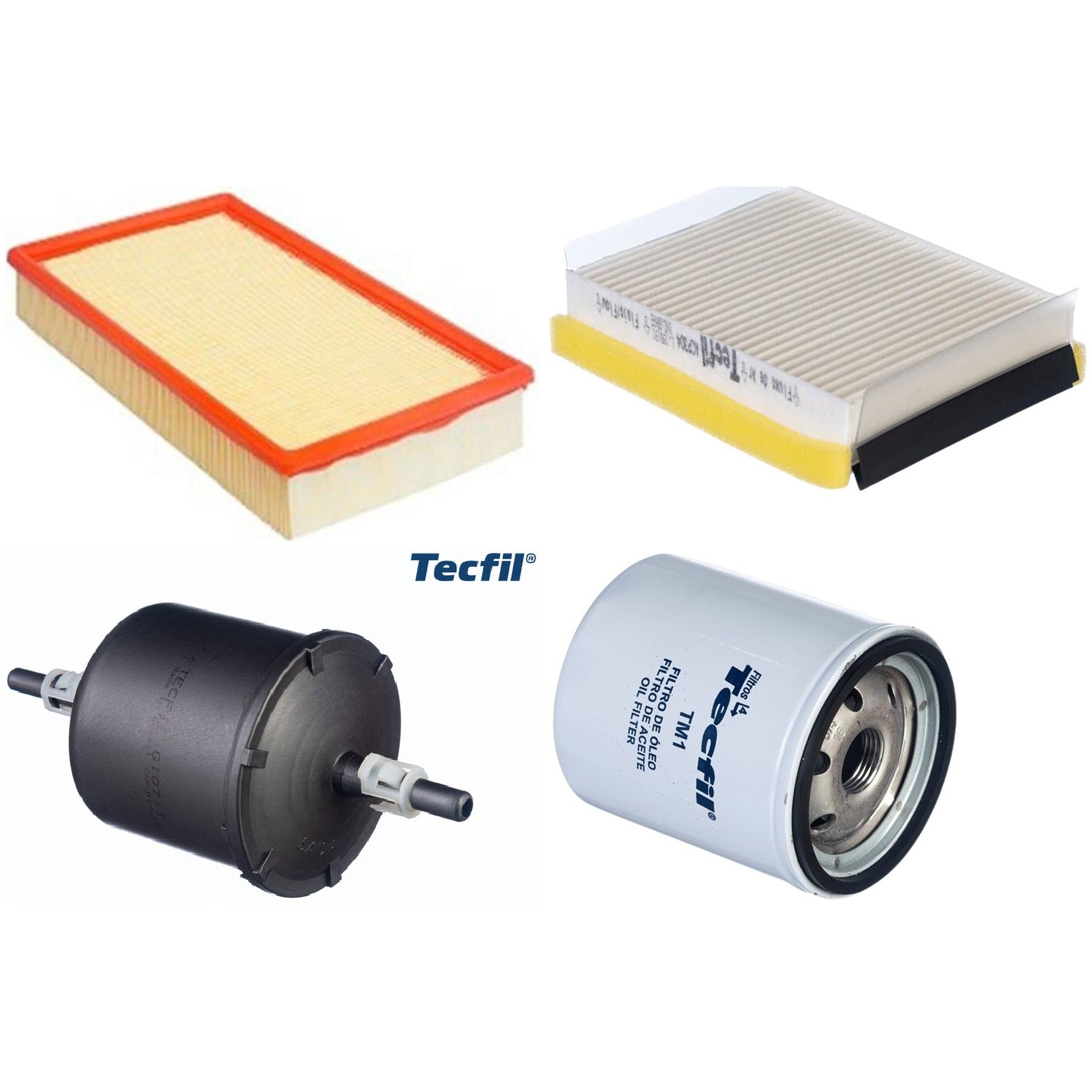 Kit Filtros de Ar do Motor, Óleom Cabine e Combustível - (1)