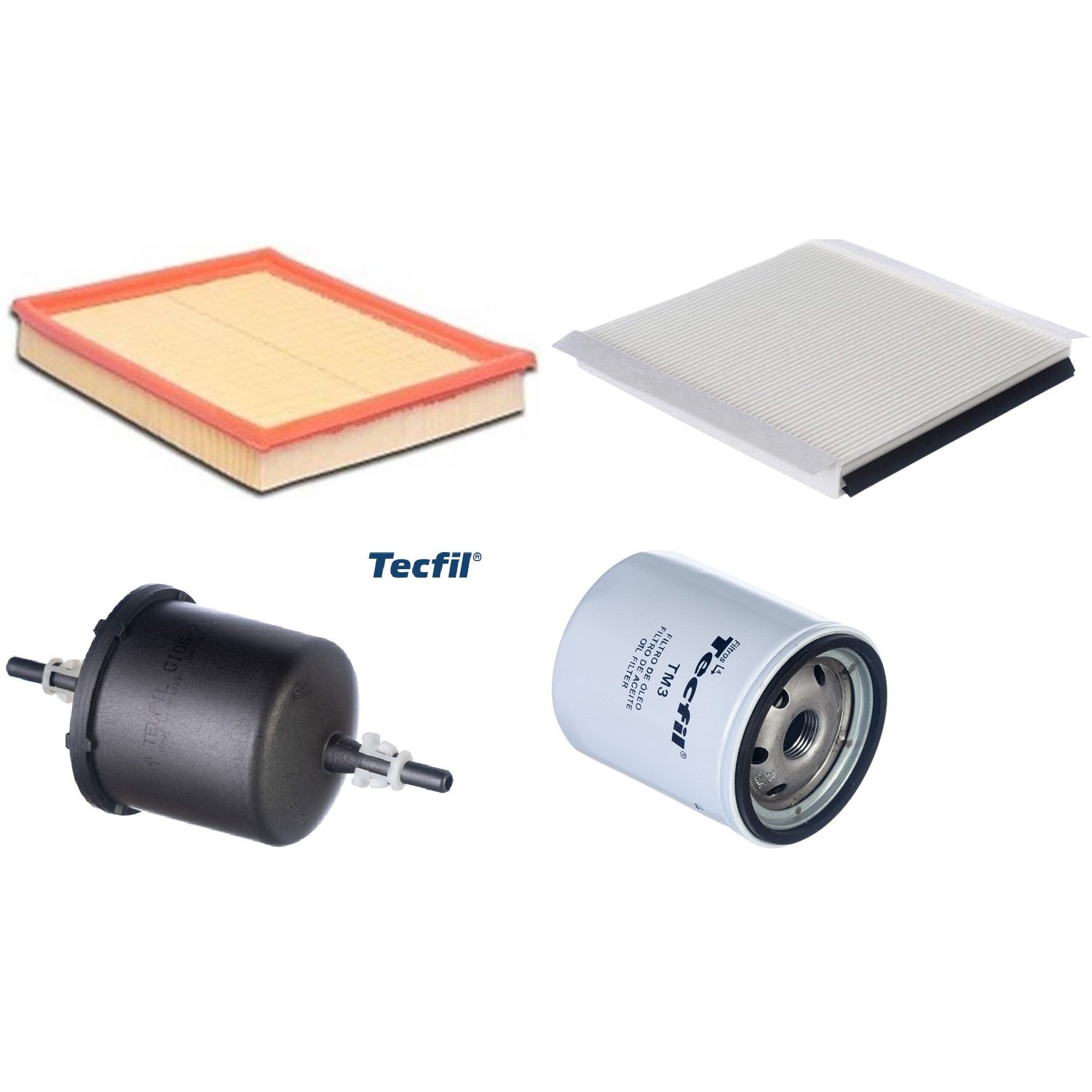 Kit Filtros de Ar do Motor, Óleom Cabine e Combustível - (1)