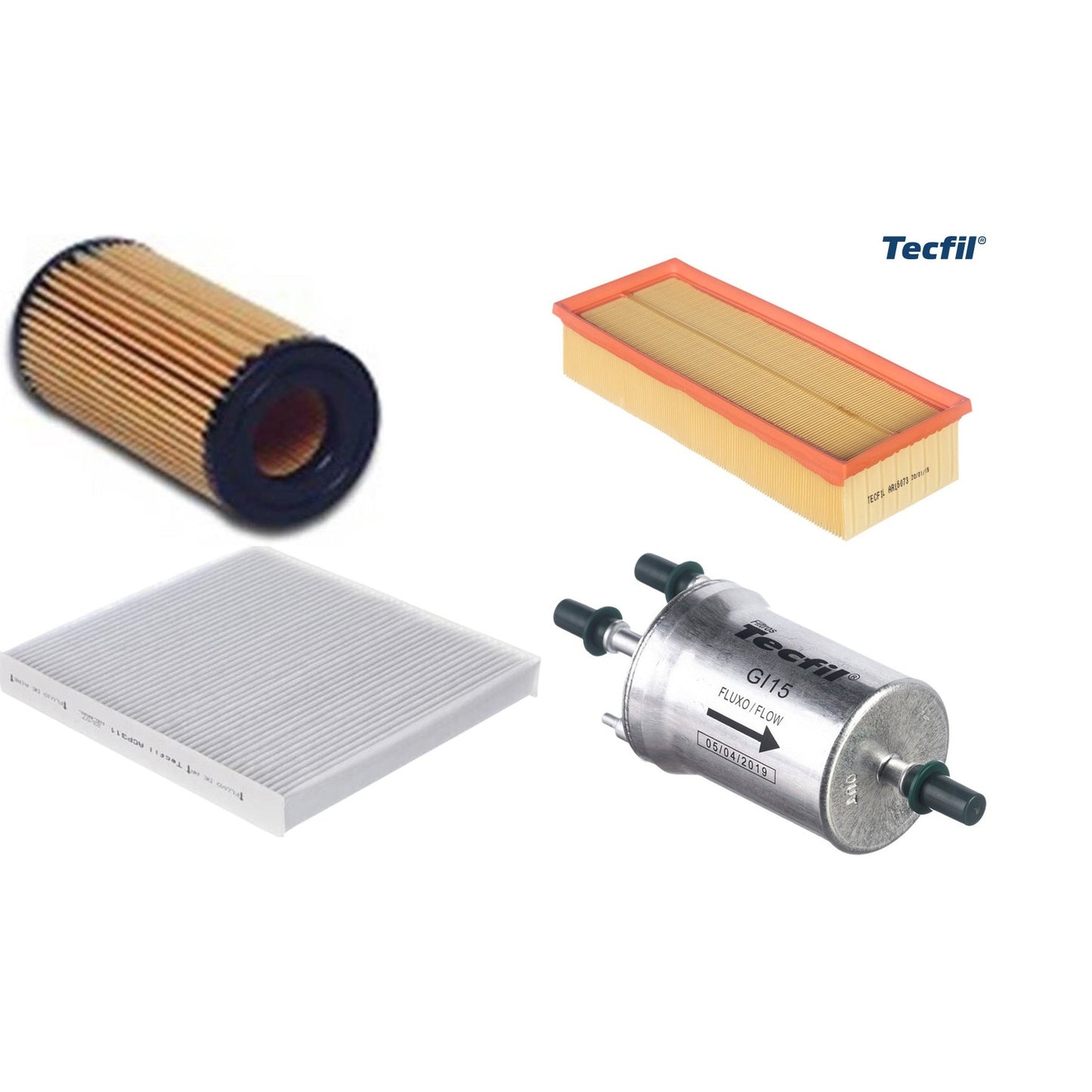 Kit Filtros de Ar do Motor, Óleom Cabine e Combustível - (1)