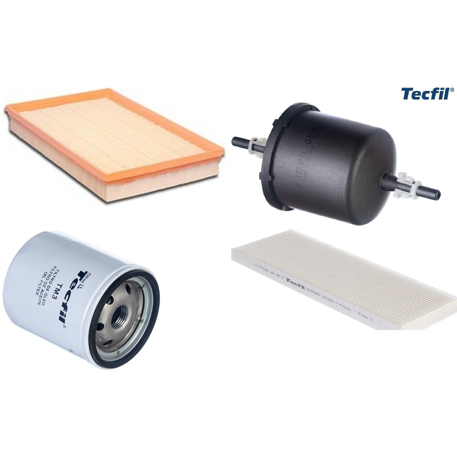 Kit Filtros de Ar do Motor, Óleom Cabine e Combustível - (1)