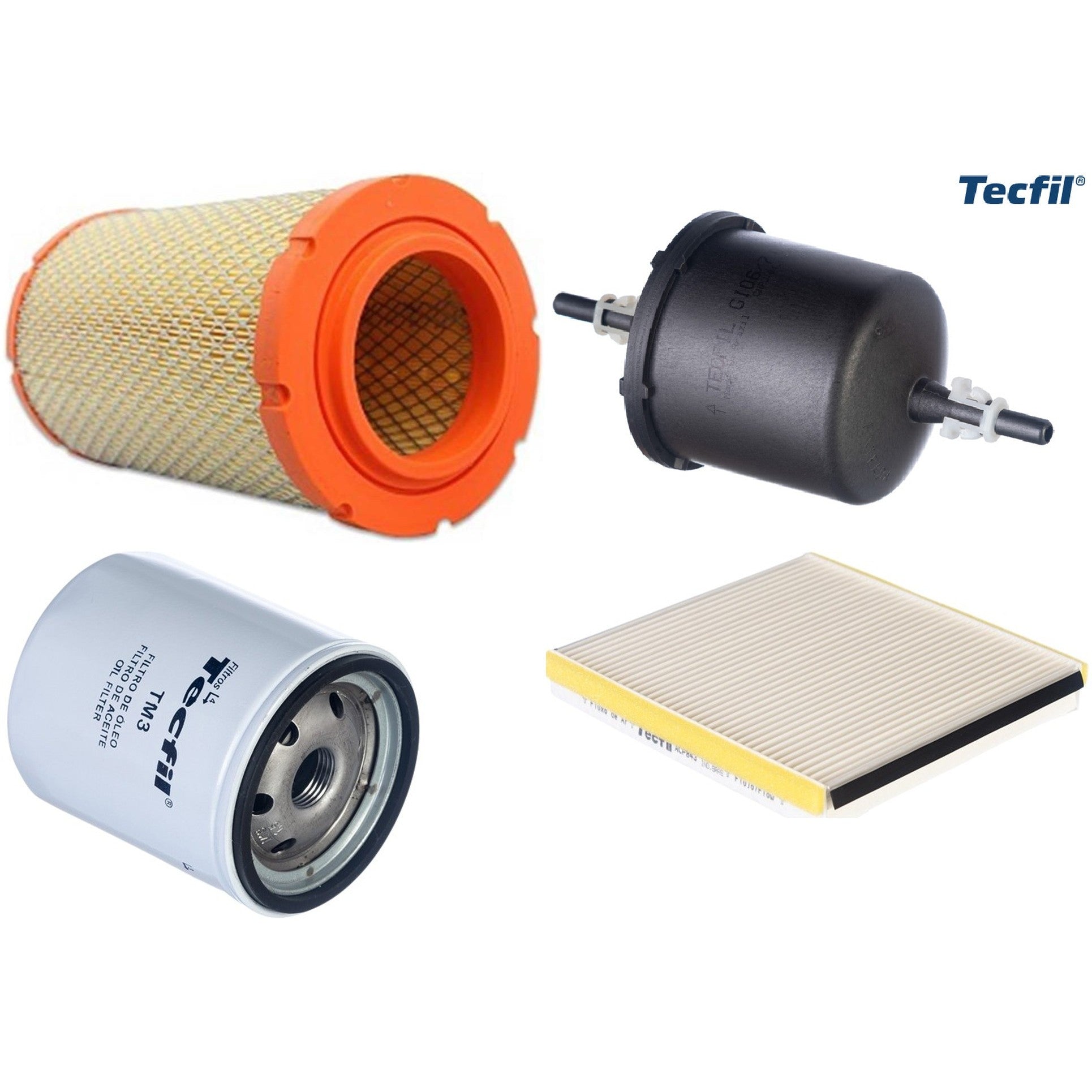 Kit Filtros de Ar do Motor, Óleom Cabine e Combustível - (1)