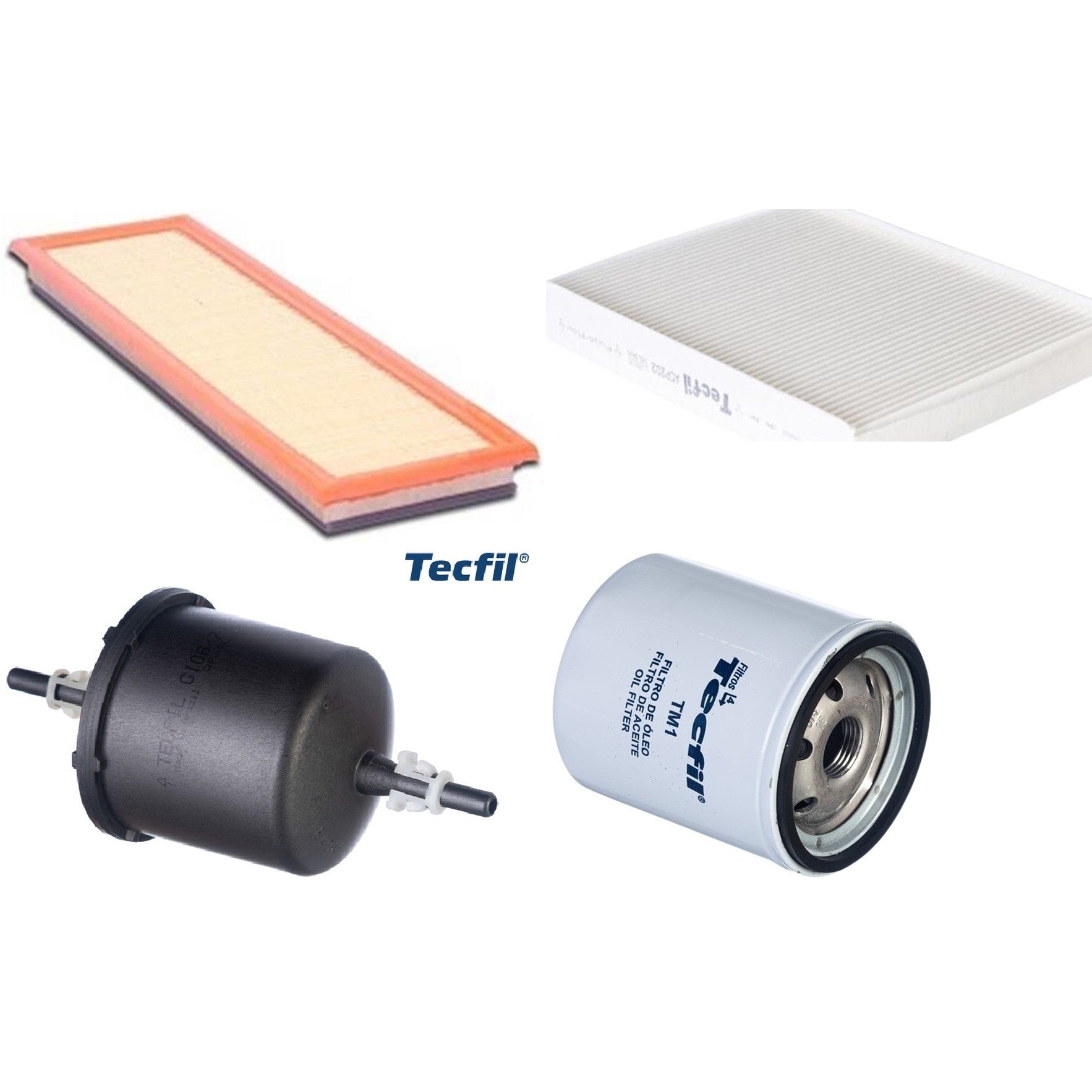 Kit Filtros de Ar do Motor, Óleom Cabine e Combustível - (1)