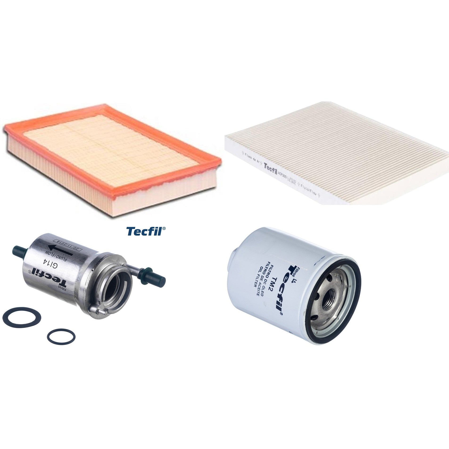 Kit Filtros de Ar do Motor, Óleom Cabine e Combustível - (1)