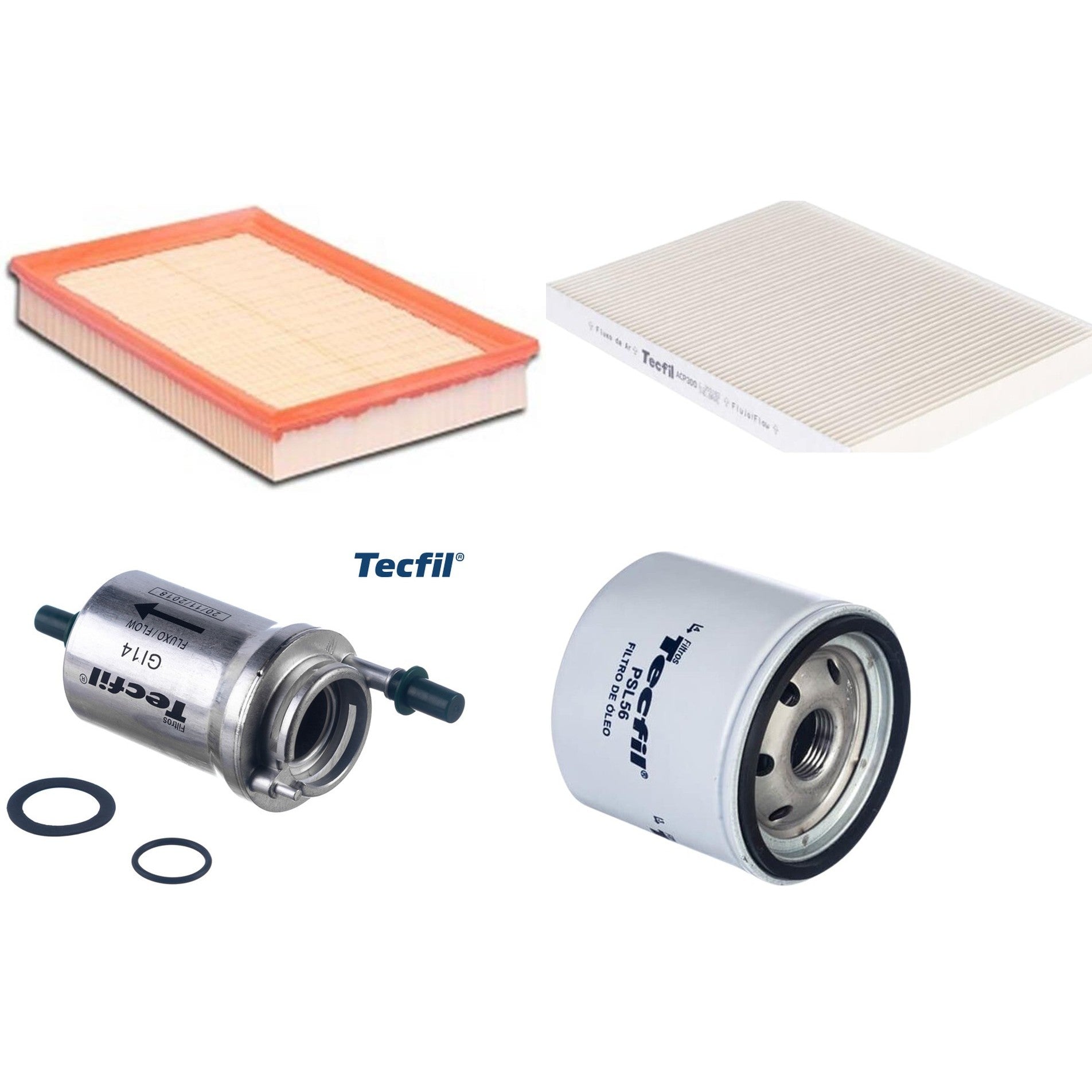 Kit Filtros de Ar do Motor, Óleom Cabine e Combustível - (1)