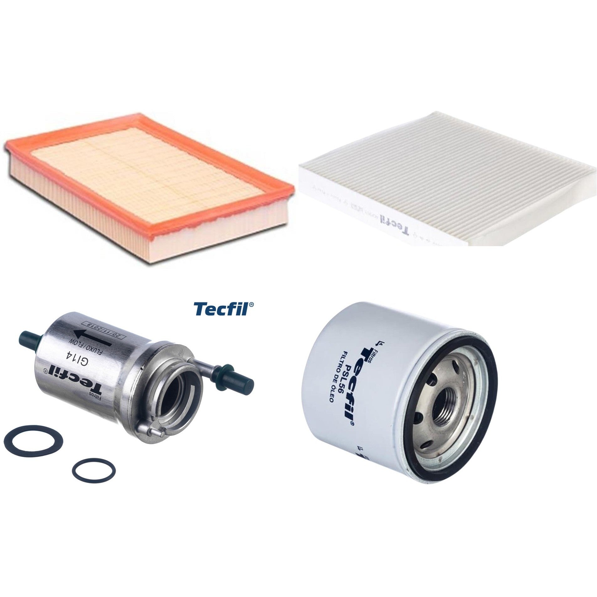 Kit Filtros de Ar do Motor, Óleom Cabine e Combustível - (1)