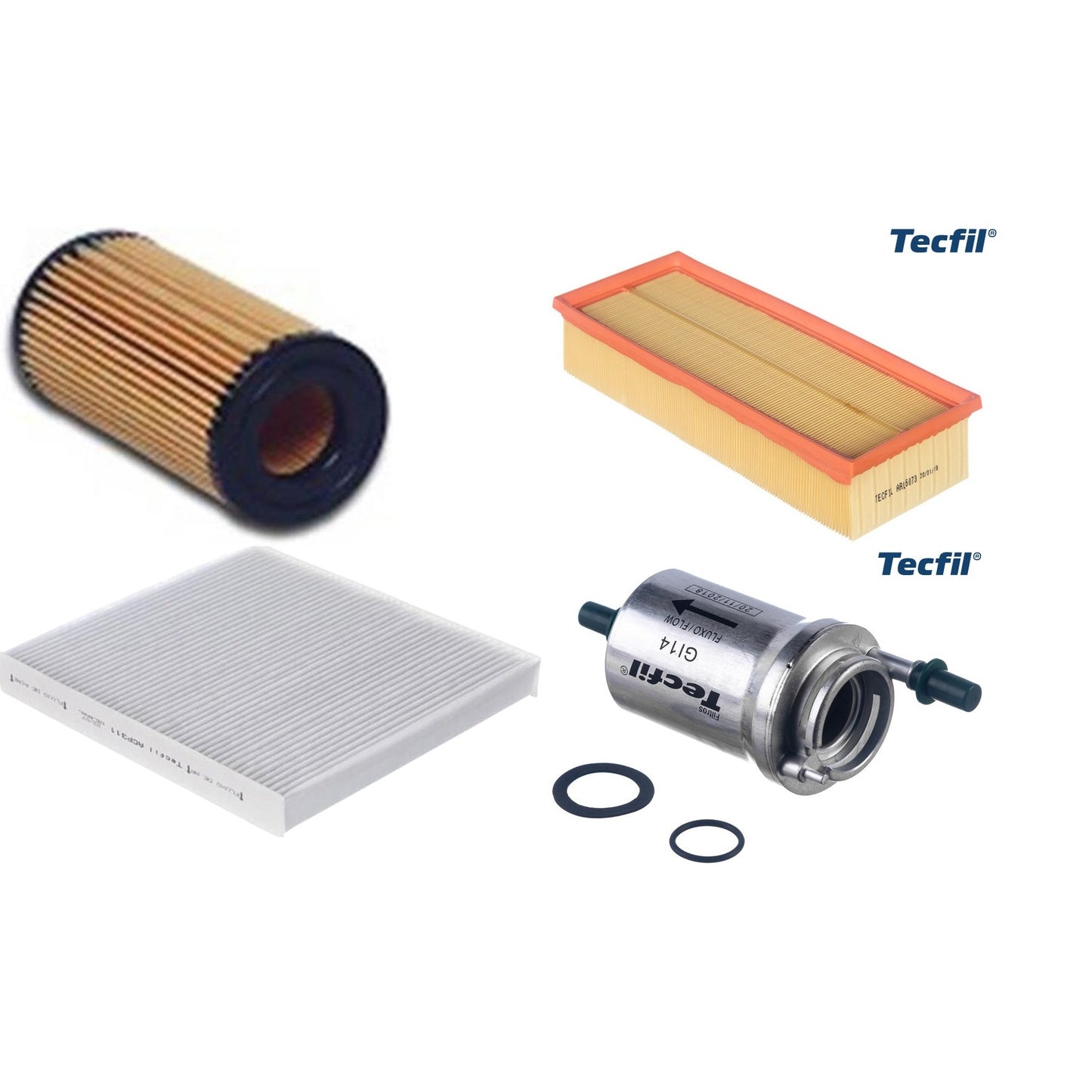 Kit Filtros de Ar do Motor, Óleom Cabine e Combustível - (1)