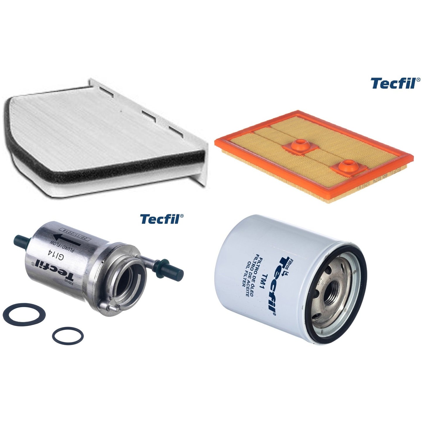 Kit Filtros de Ar do Motor, Óleom Cabine e Combustível - (1)
