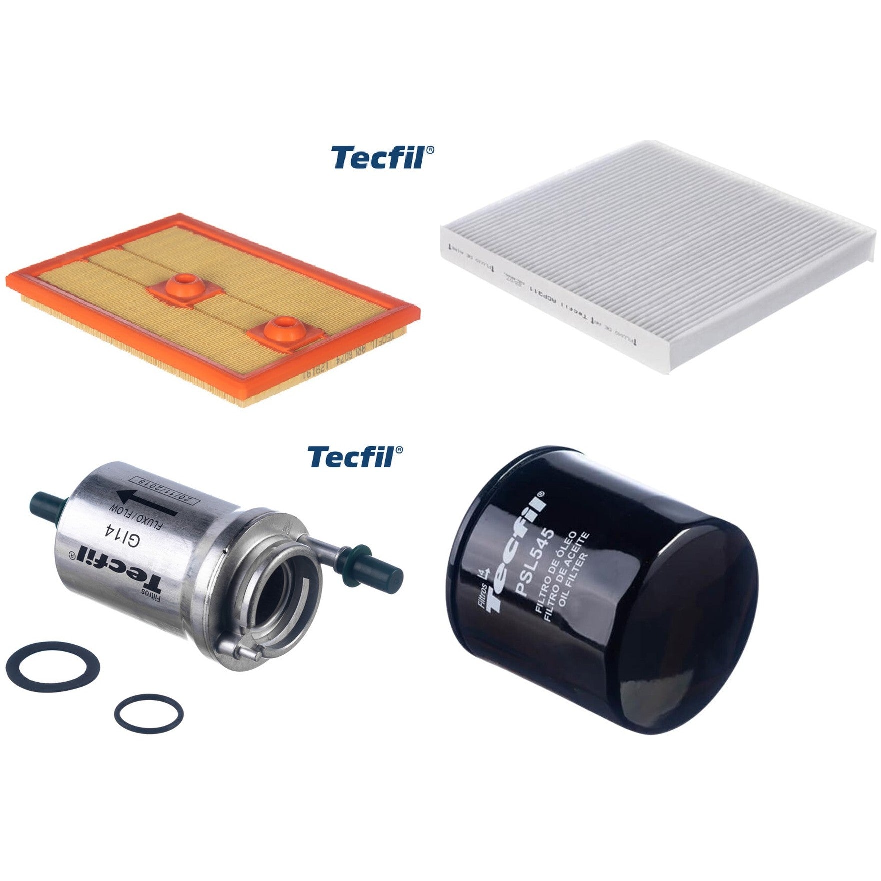 Kit Filtros de Ar do Motor, Óleom Cabine e Combustível - (1)