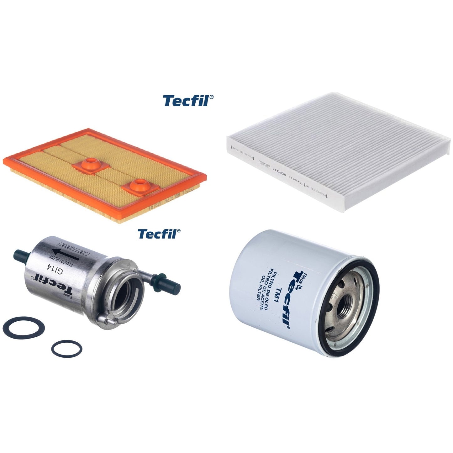 Kit Filtros de Ar do Motor, Óleom Cabine e Combustível - (1)