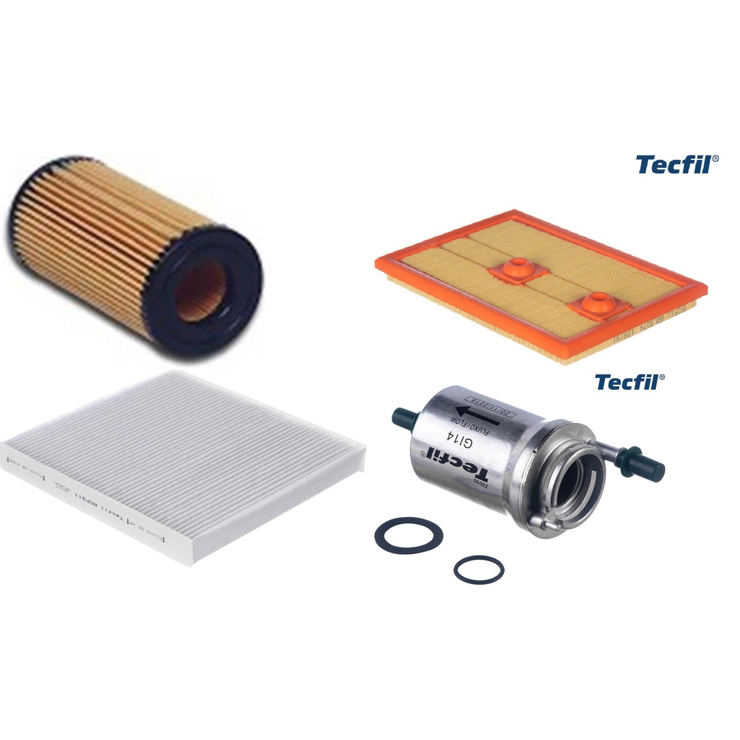 Kit Filtros de Ar do Motor, Óleom Cabine e Combustível - (1)
