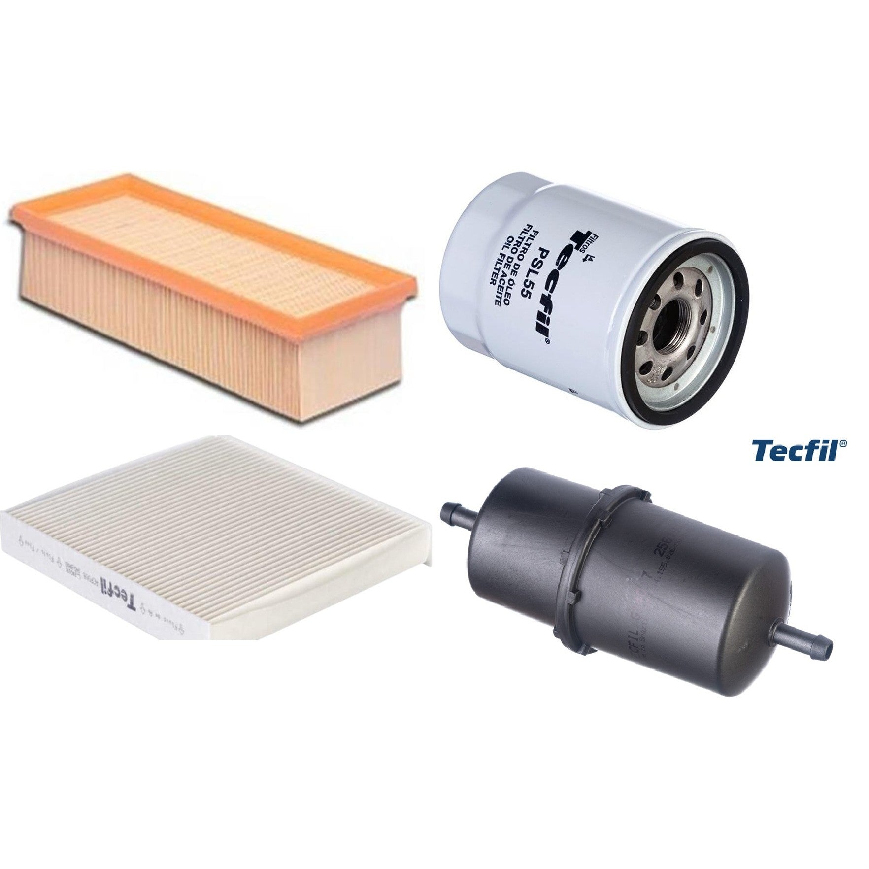 Kit Filtros de Ar do Motor, Óleom Cabine e Combustível - (1)