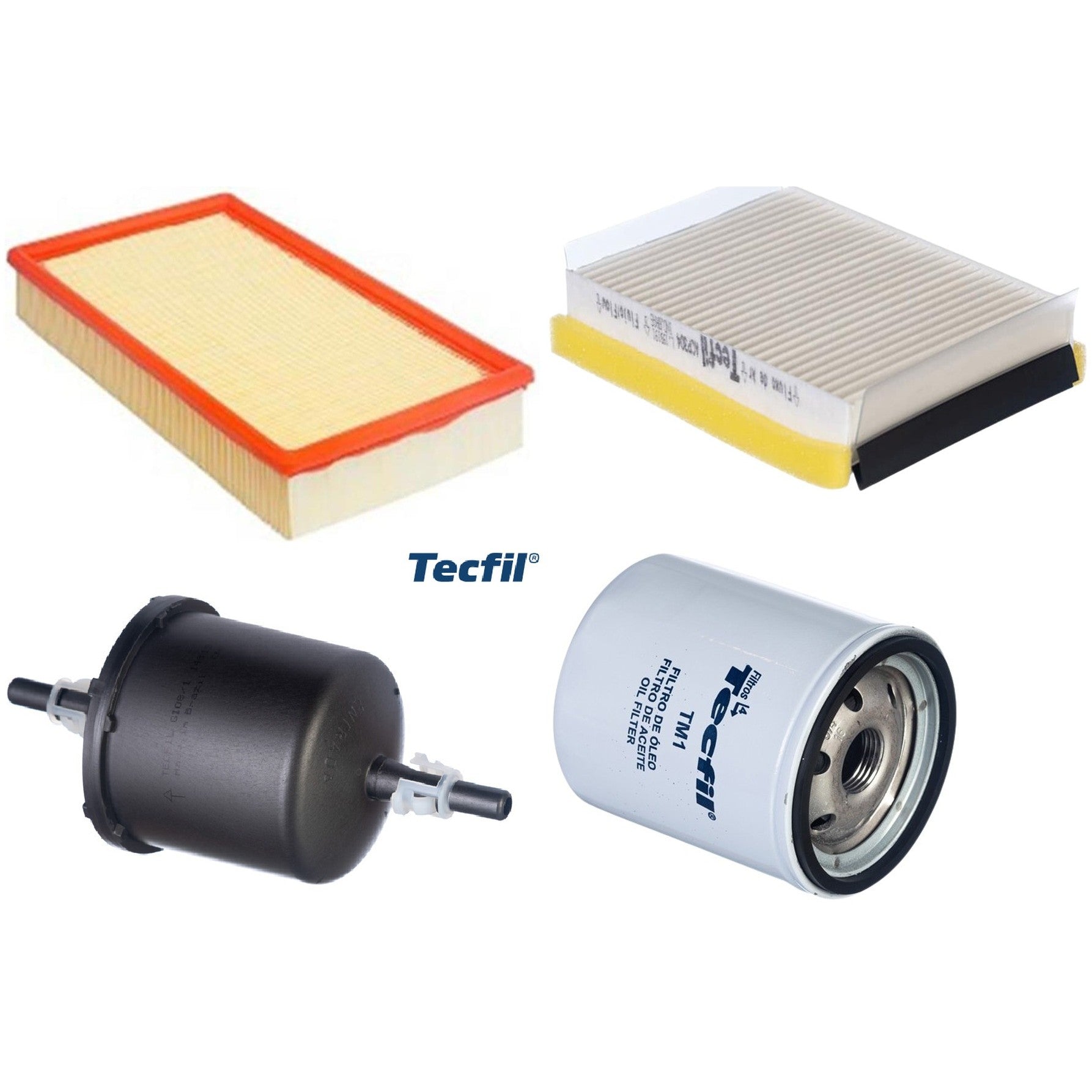 Kit Filtros de Ar do Motor, Óleom Cabine e Combustível - (1)