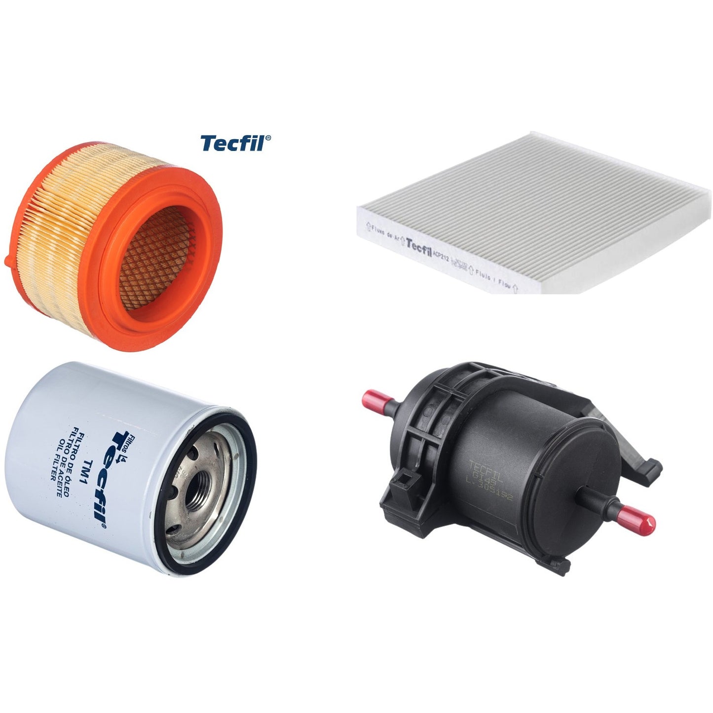 Kit Filtros de Ar do Motor, Óleom Cabine e Combustível - (1)