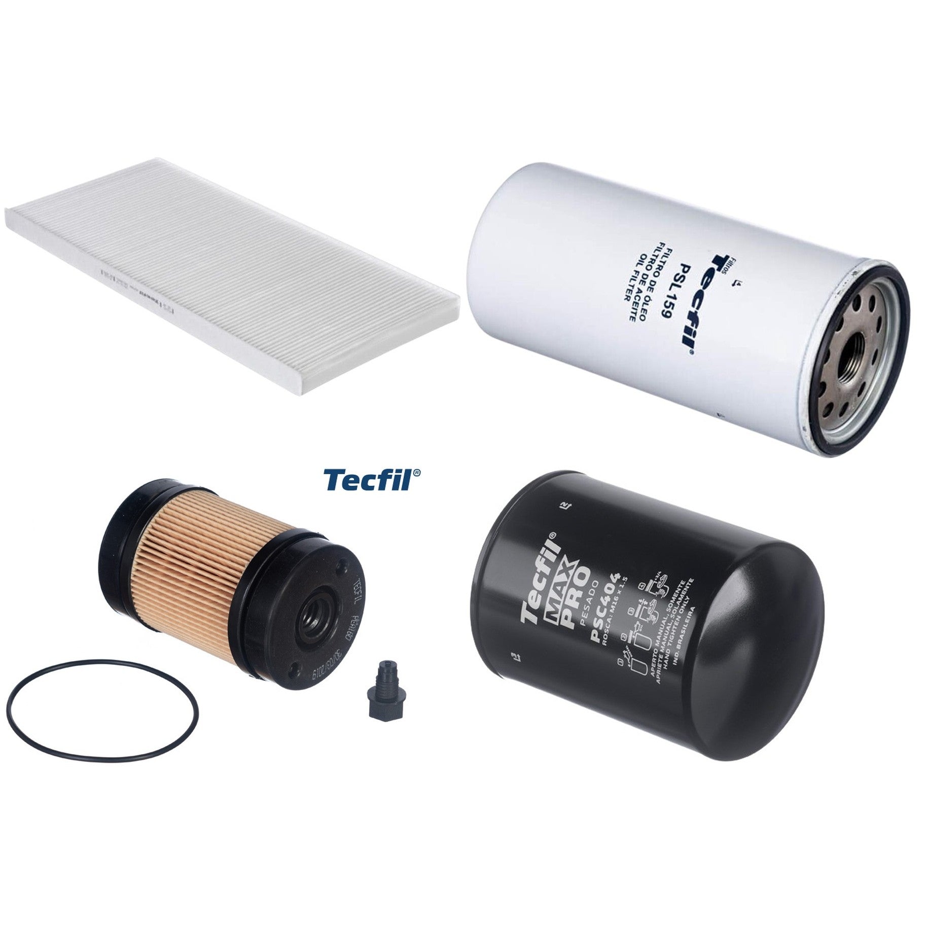 Kit Filtros de Ar do Motor, Óleom Cabine e Combustível - (1)