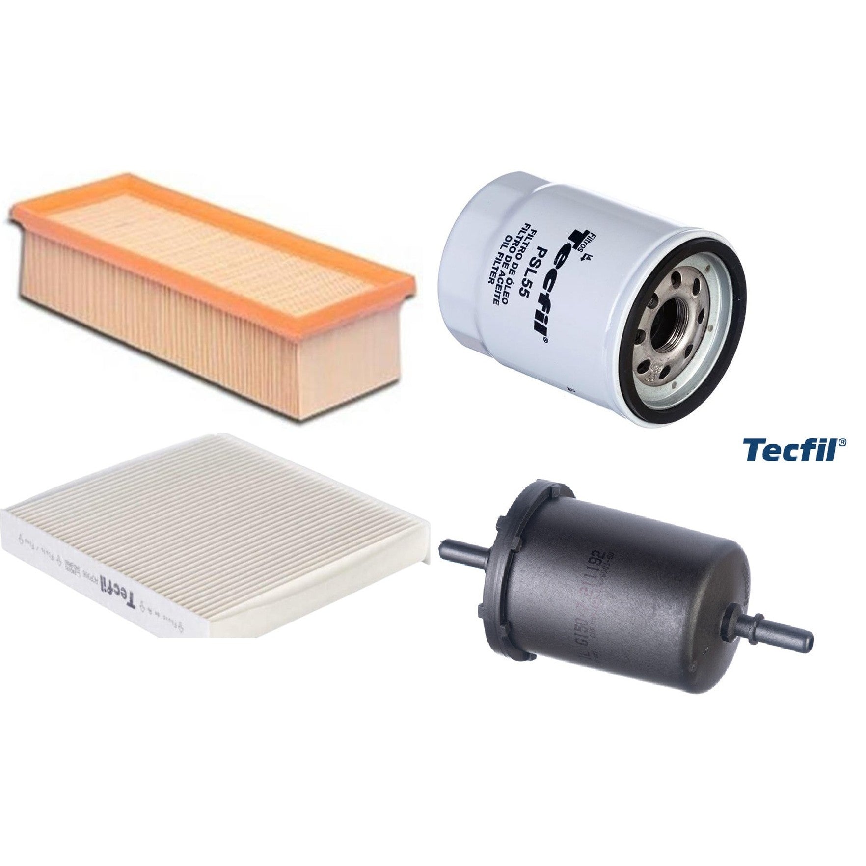 Kit Filtros de Ar do Motor, Óleom Cabine e Combustível - (1)