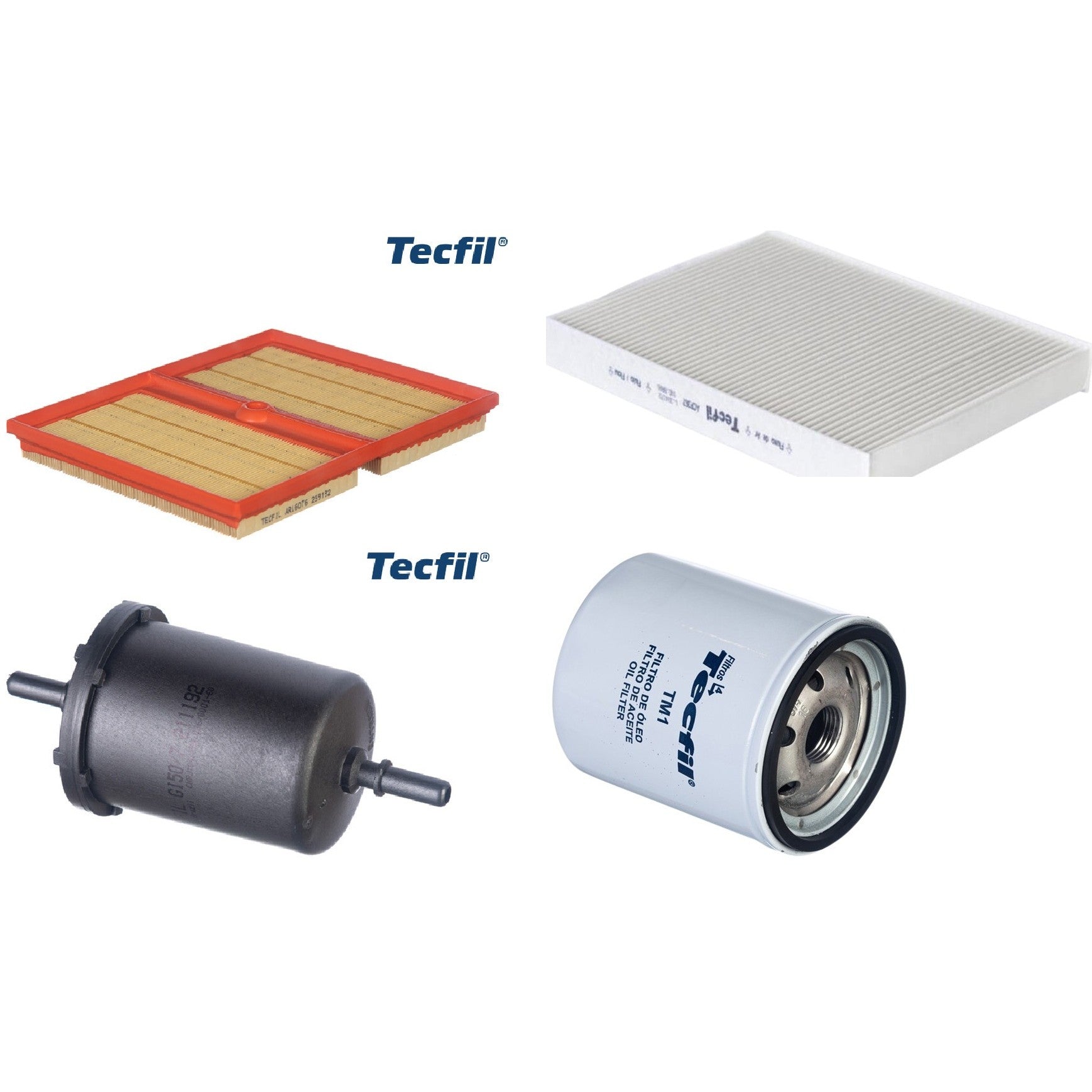 Kit Filtros de Ar do Motor, Óleom Cabine e Combustível - (1)