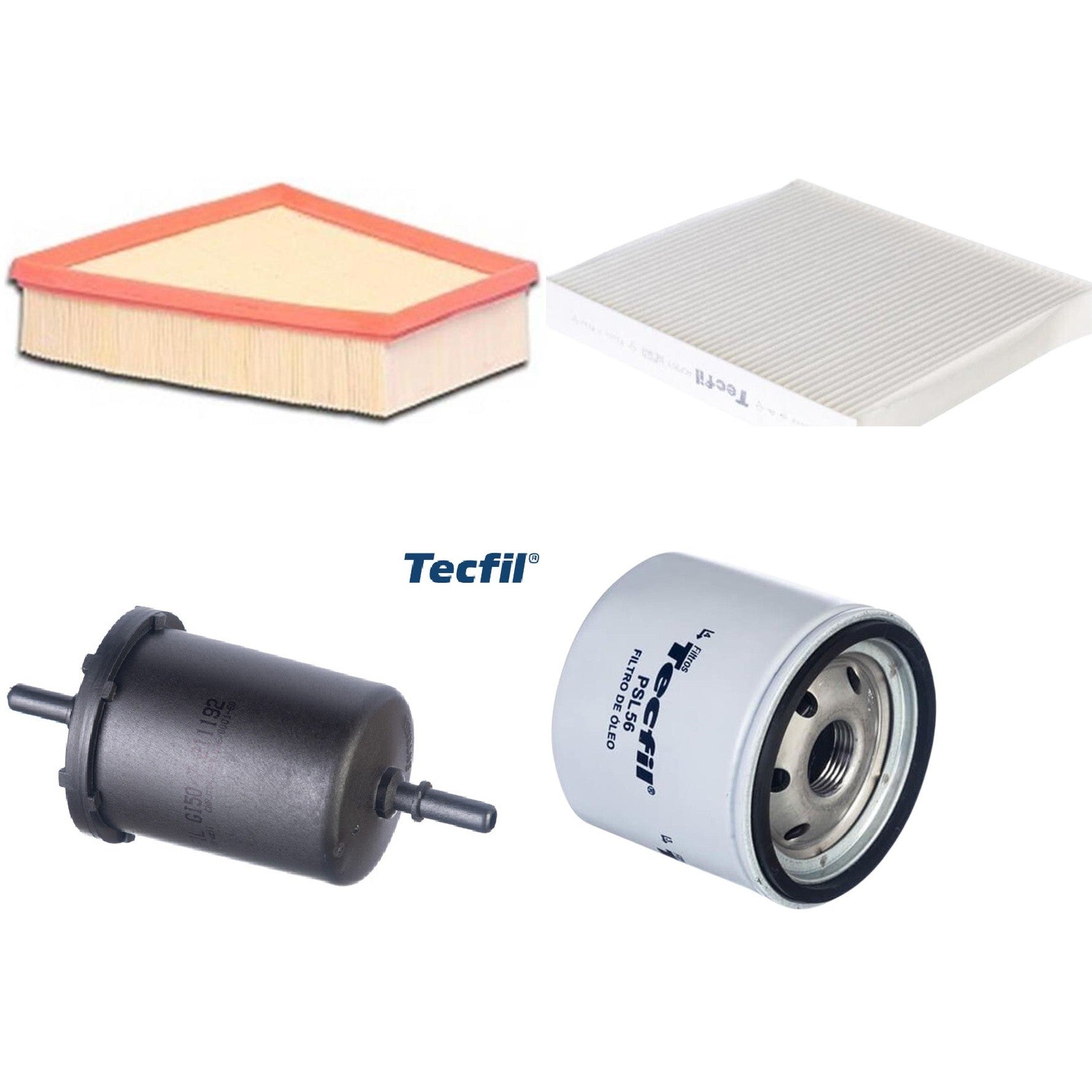 Kit Filtros de Ar do Motor, Óleom Cabine e Combustível - (1)
