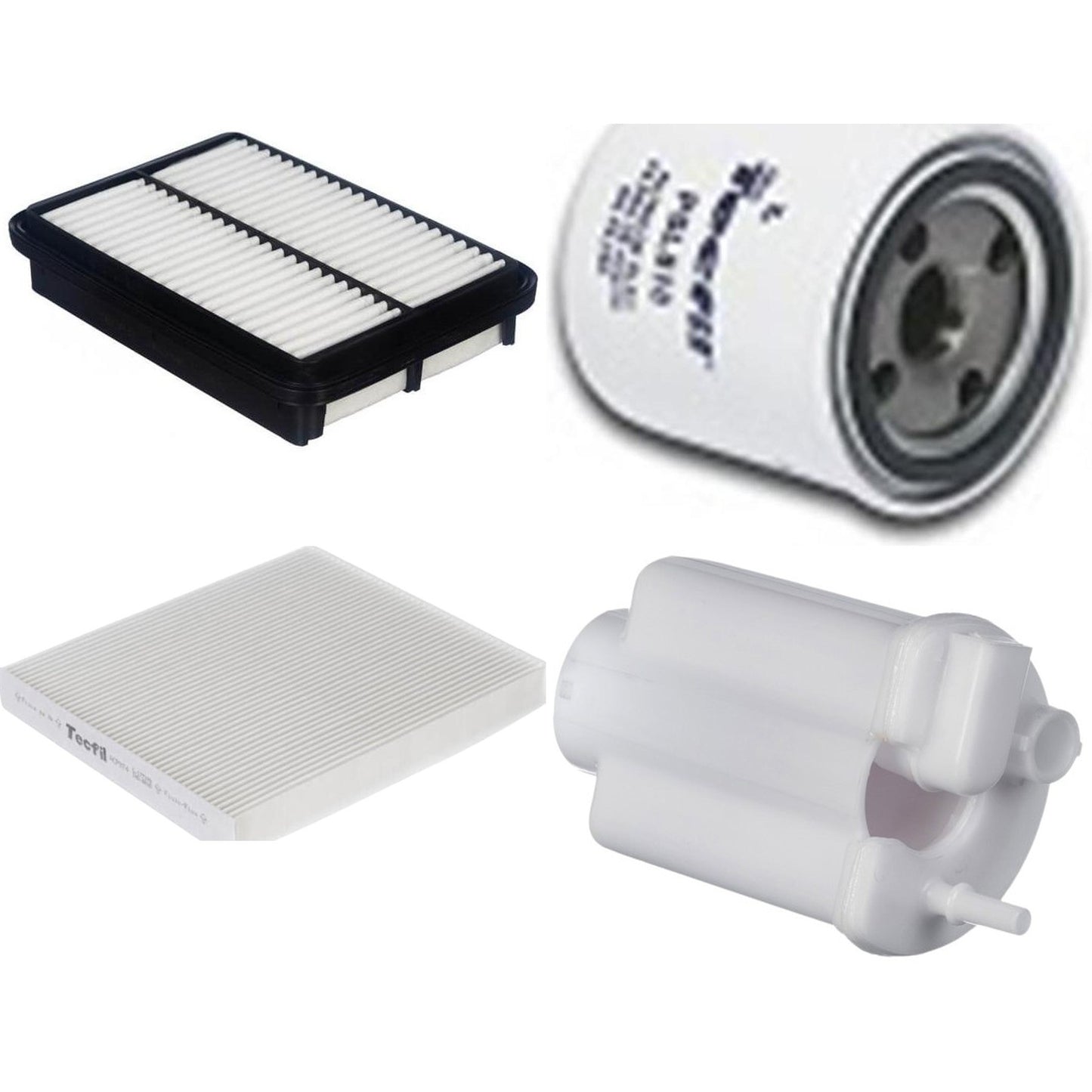 Kit Filtros de Ar do Motor, Óleo, Cabine e Combustível - Tecfil - ACP974 / ARL2345 / FBT2372 / PSL818 - (1)