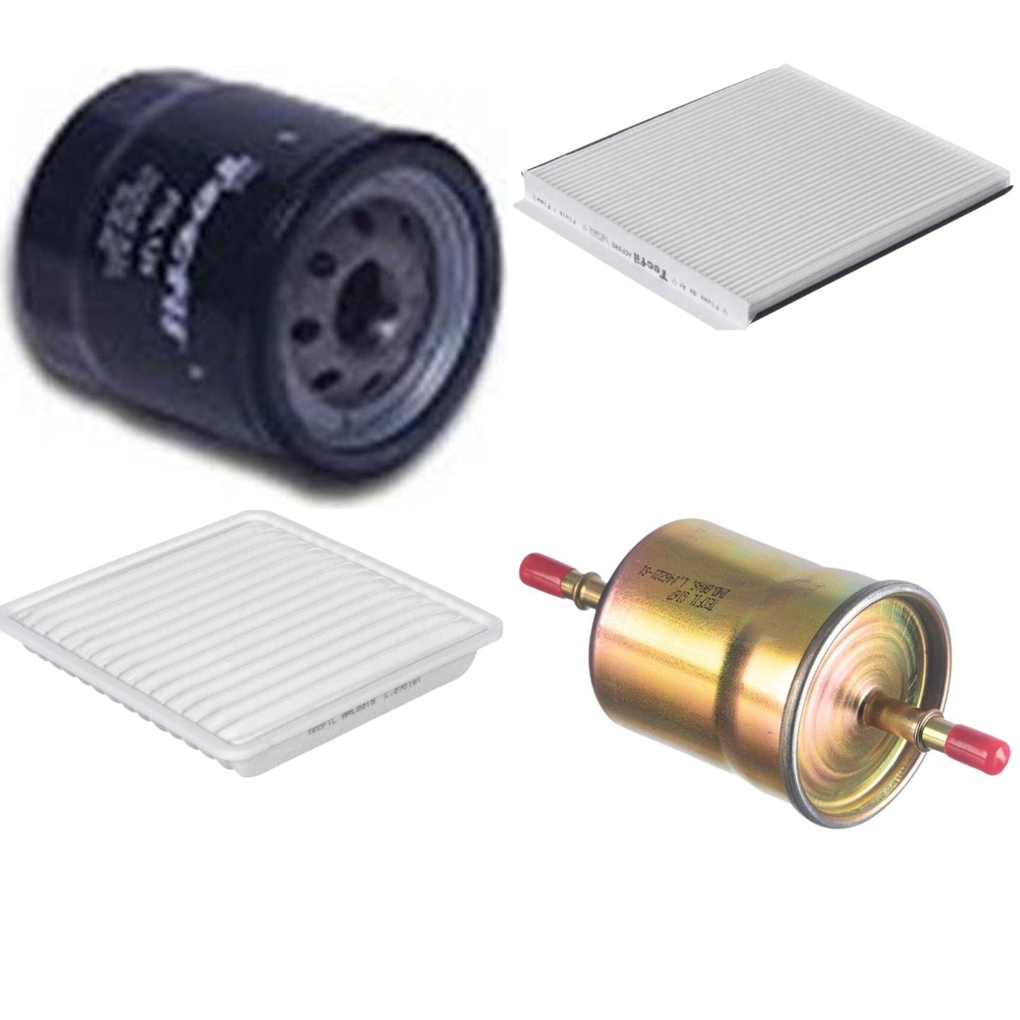Kit Filtros de Ar do Motor, Óleo, Cabine e Combustível - Tecfil - ACP885 / ARL2215 / GI67 / PSL129 - (1)
