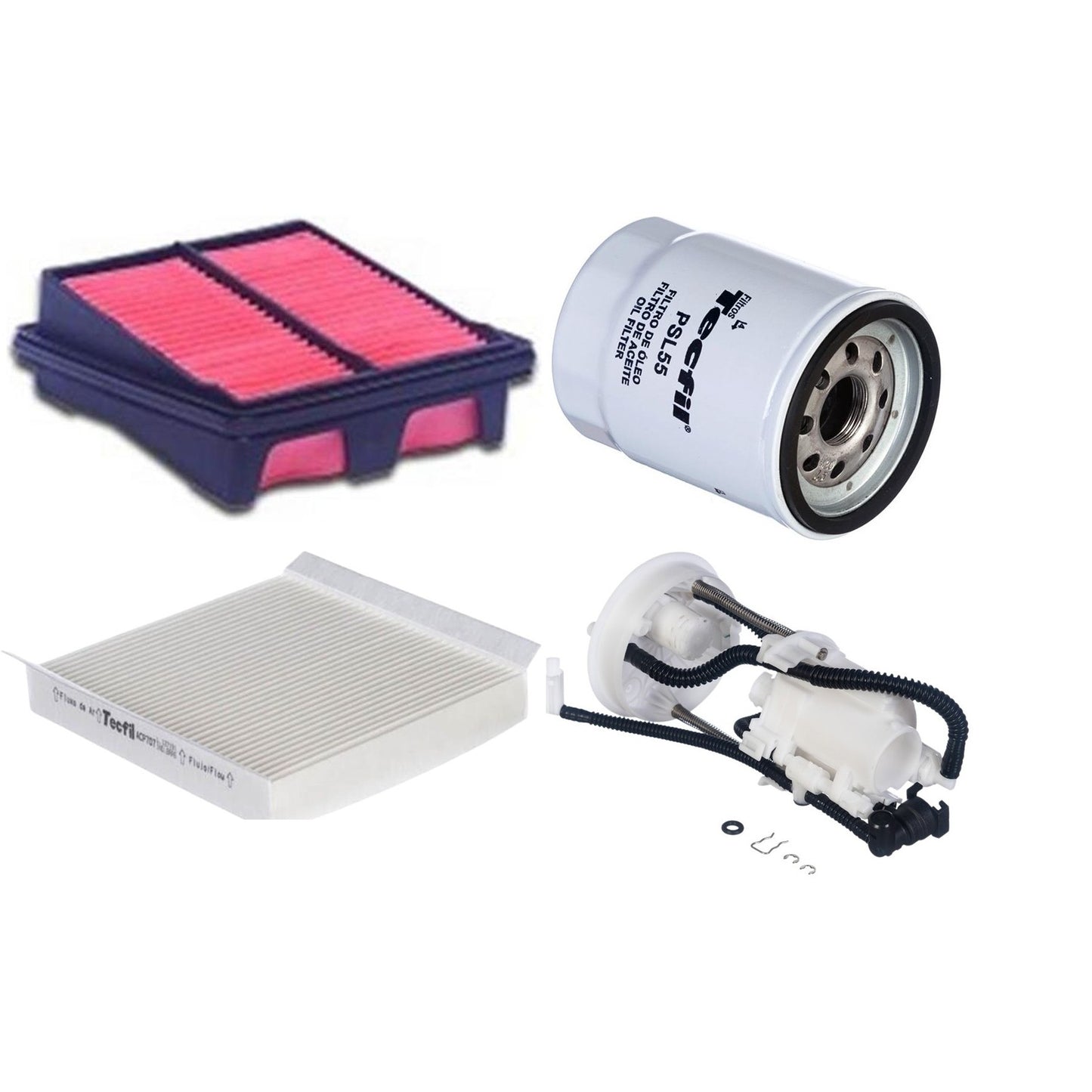Kit Filtros de Ar do Motor, Óleom Cabine e Combustível - (1)